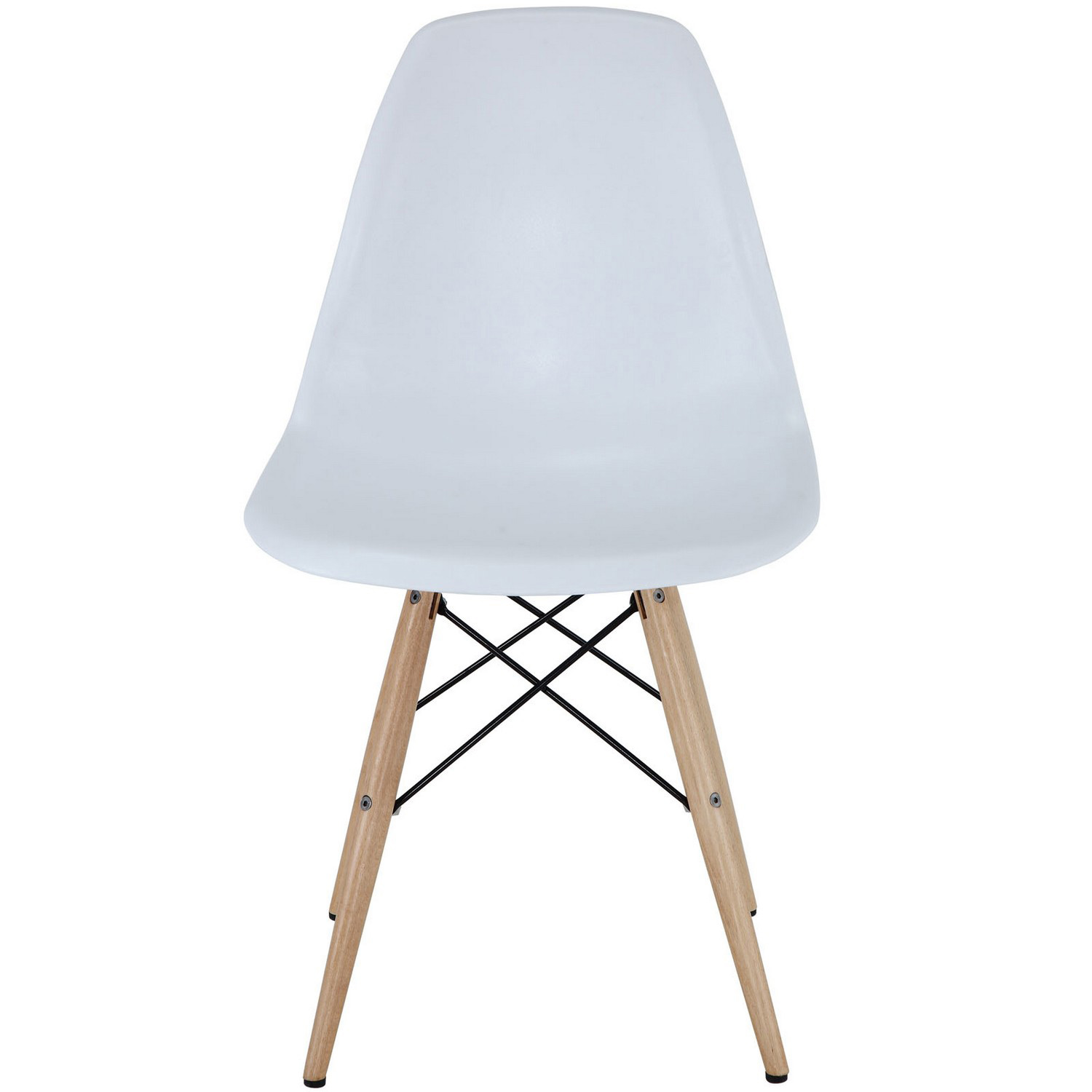 Modway Pyramid Dining Side Chair - White