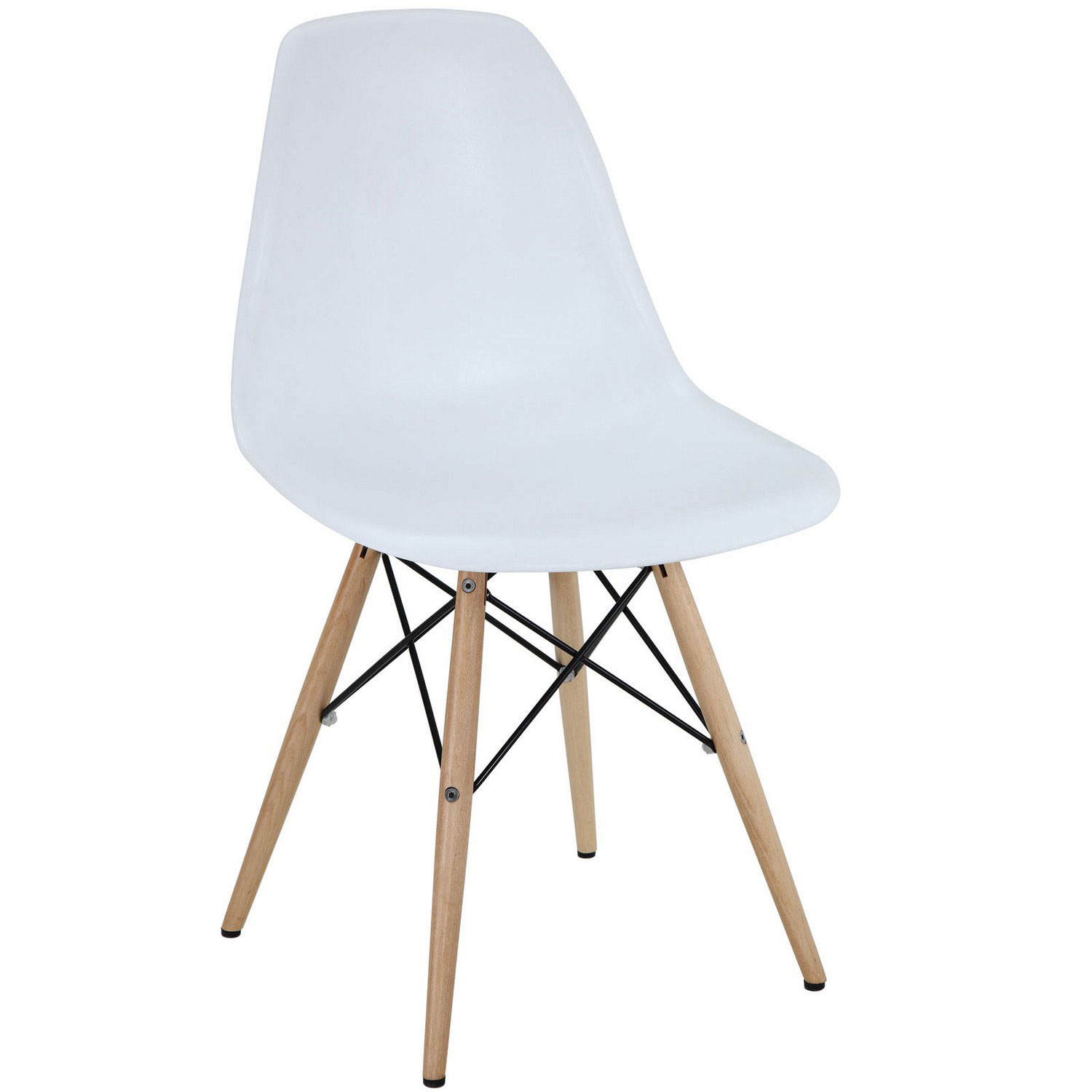 Modway Pyramid Dining Side Chair - White