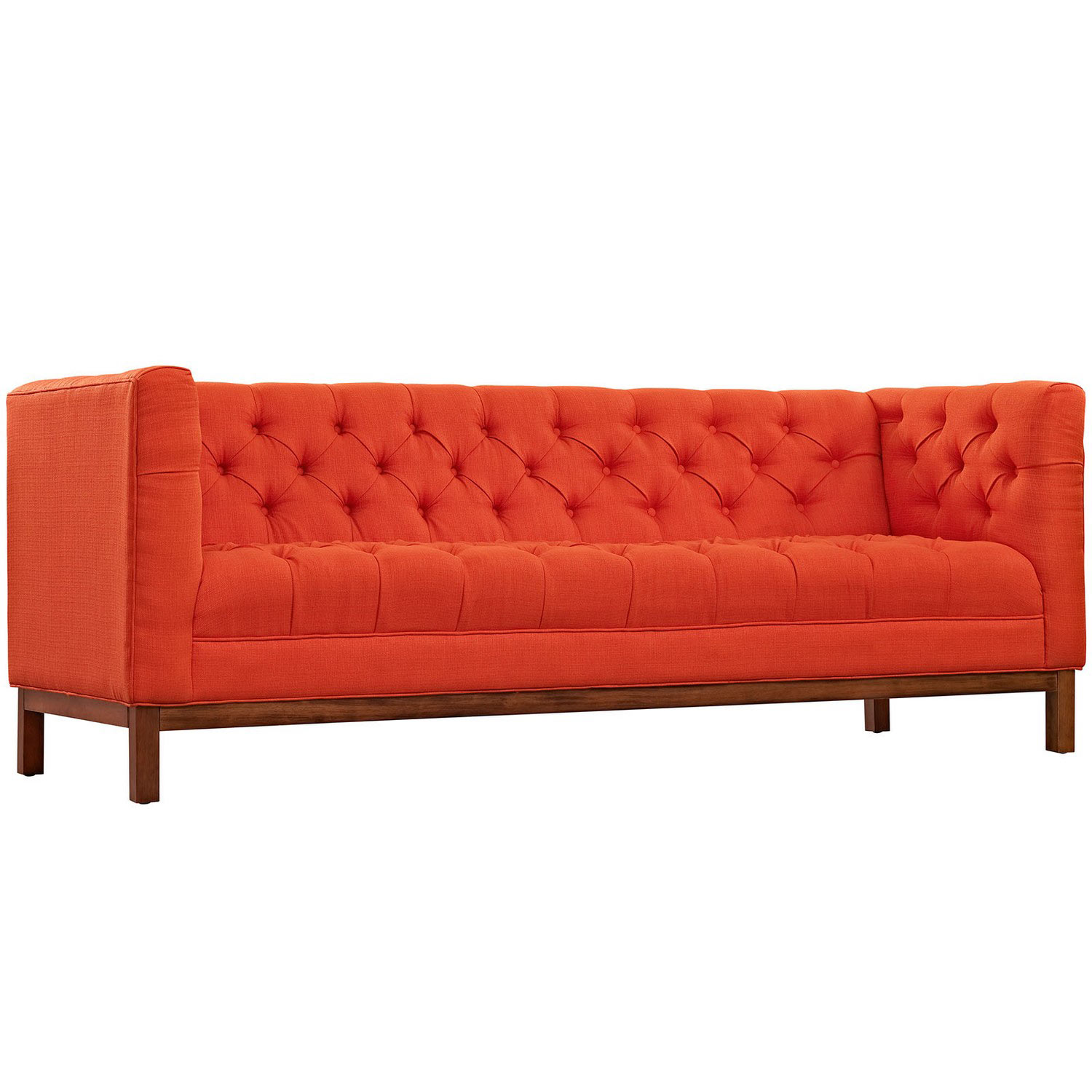 Modway Panache Fabric Sofa - Atomic Red