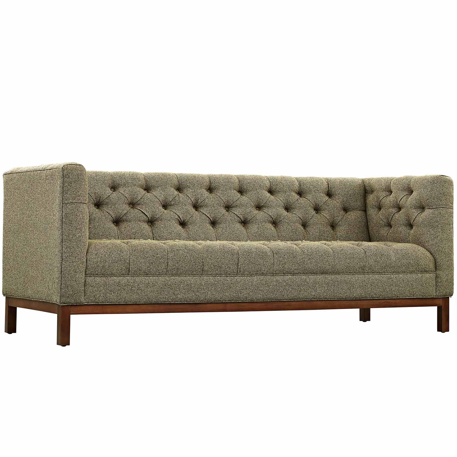 Modway Panache Fabric Sofa Set - Oatmeal
