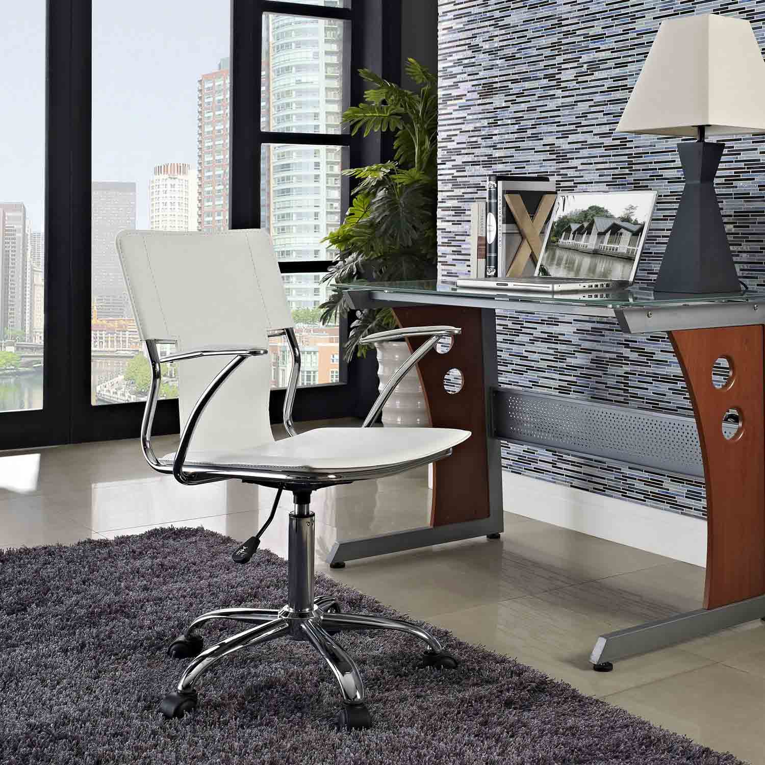 Modway Studio Office Chair - White