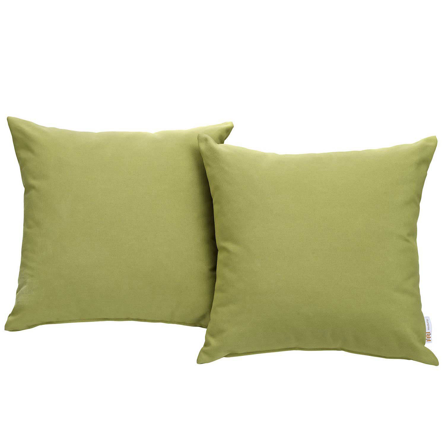 Modway Convene Two Piece Outdoor Patio Pillow Set - Peridot