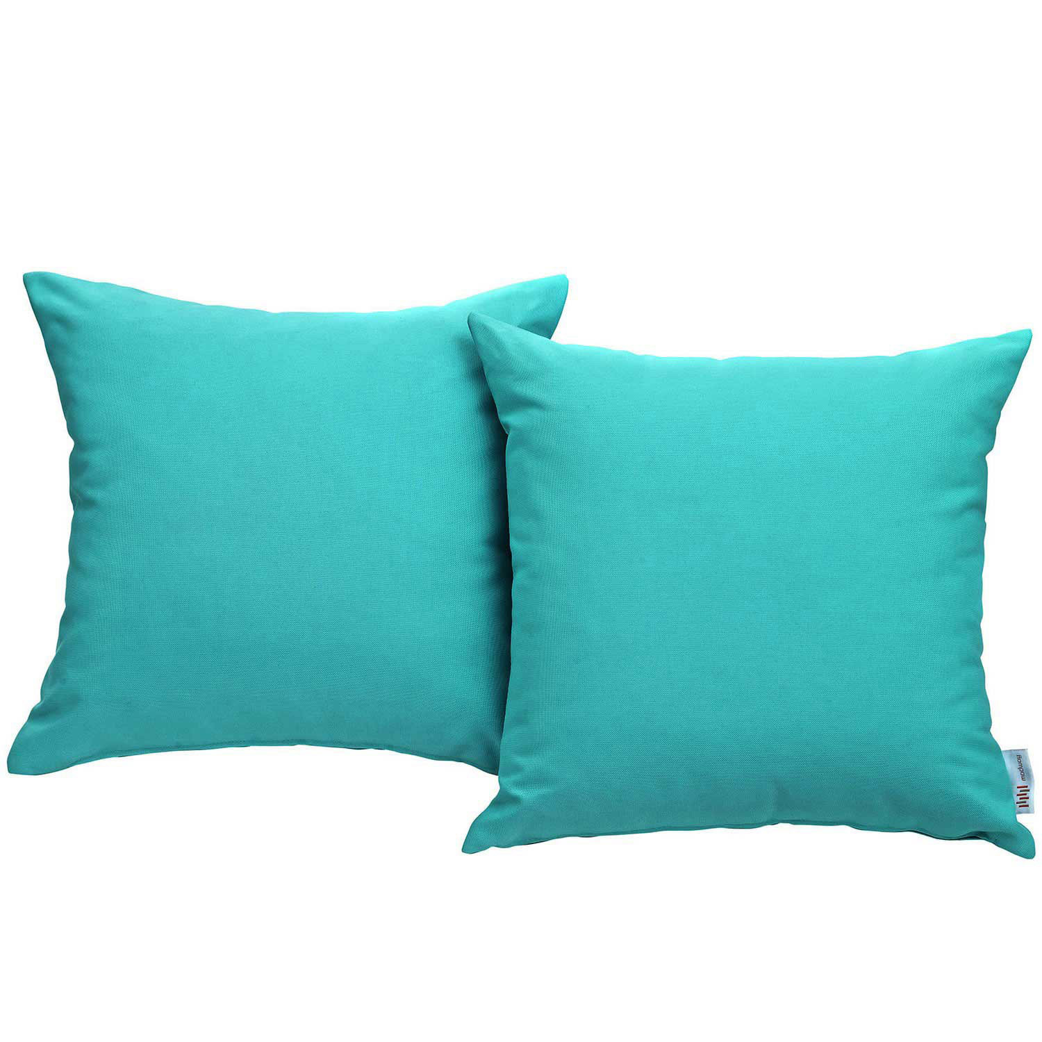 Modway Convene Two Piece Outdoor Patio Pillow Set - Turquoise