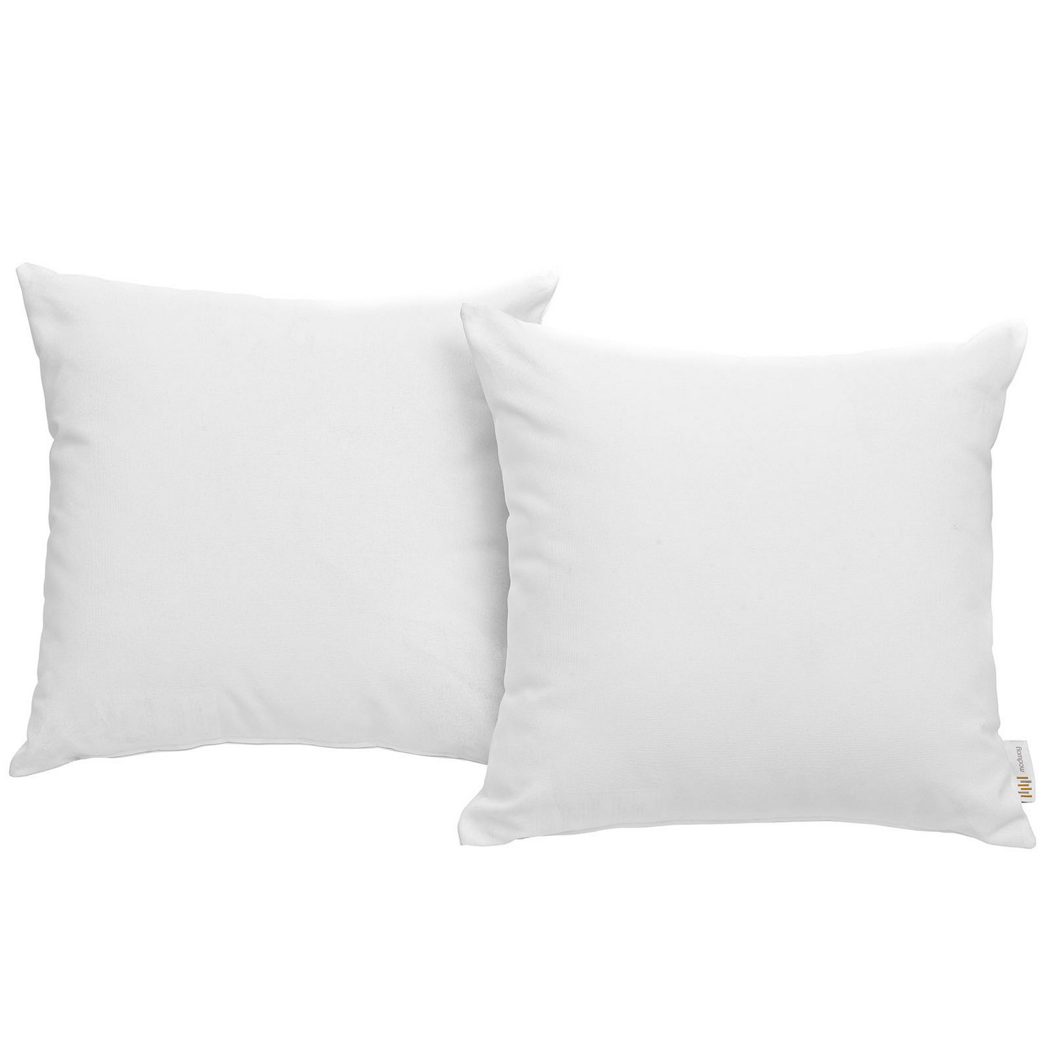 Modway Convene Two Piece Outdoor Patio Pillow Set - White