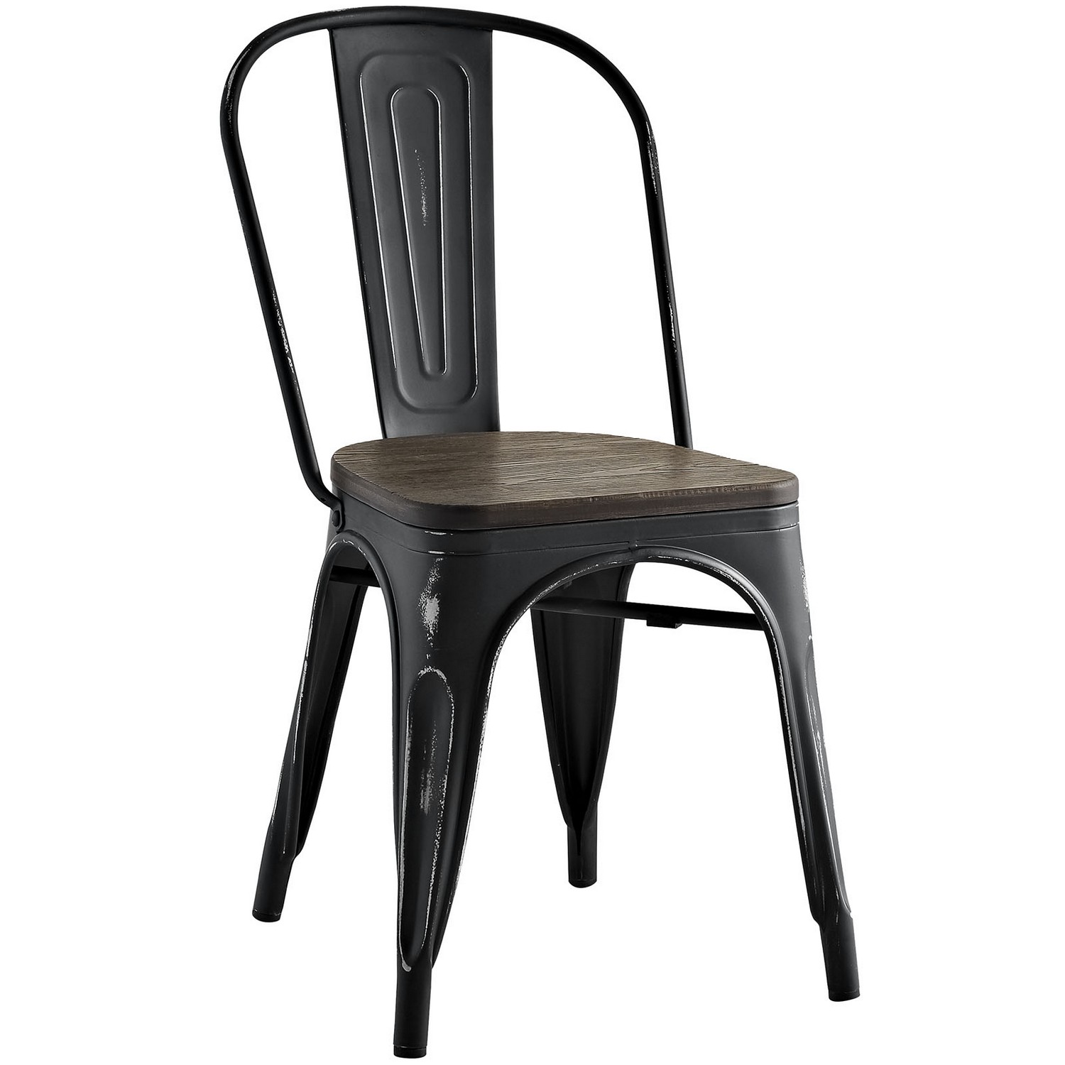 Modway Promenade Bamboo Side Chair - Black