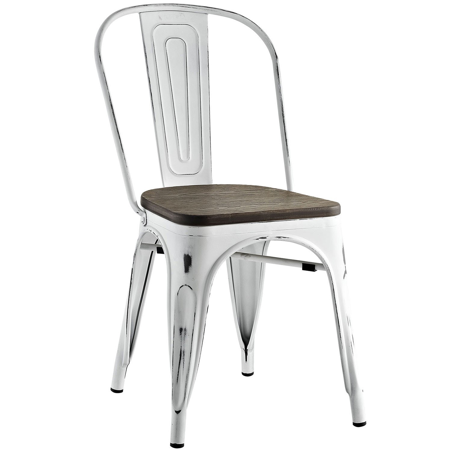 Modway Promenade Bamboo Side Chair - White