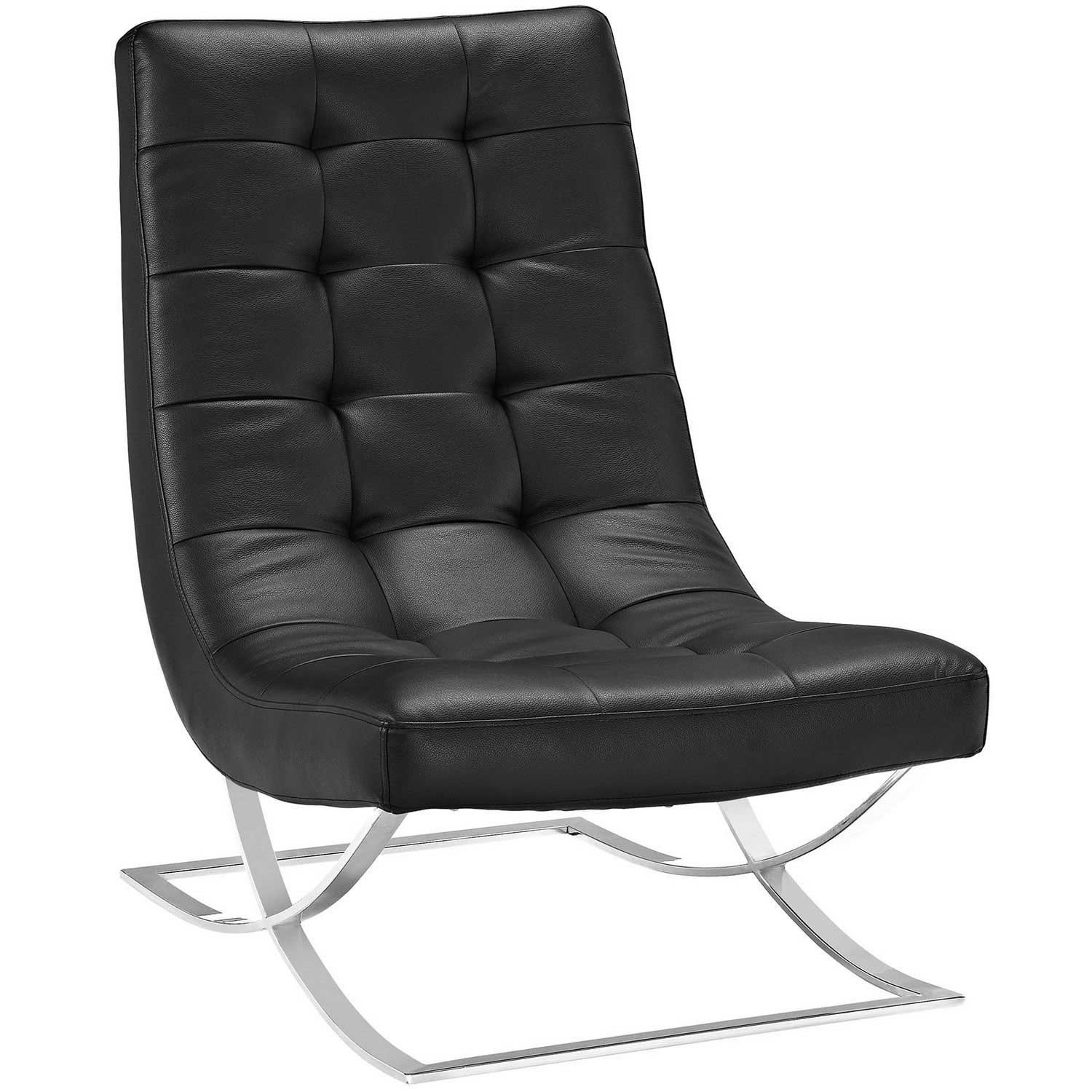 Modway Slope Lounge Chair - Black