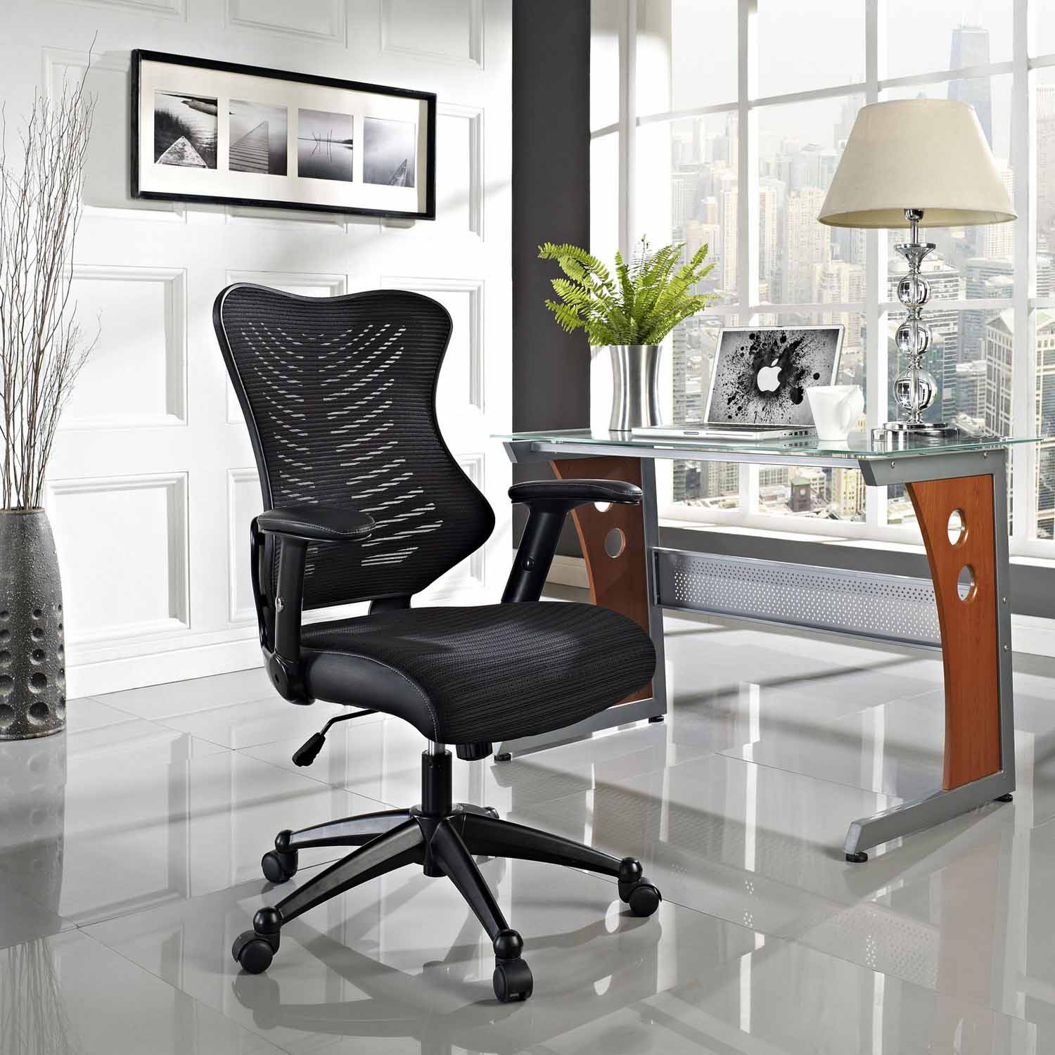 Modway Clutch Office Chair - Black