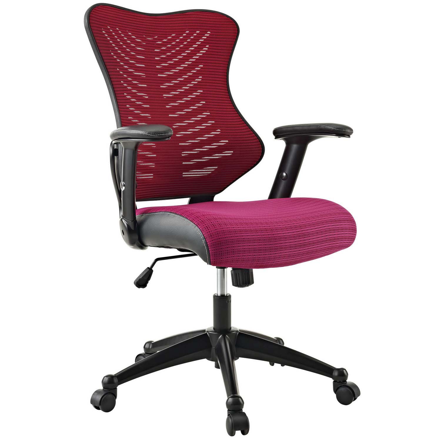 Modway Clutch Office Chair - Burgundy