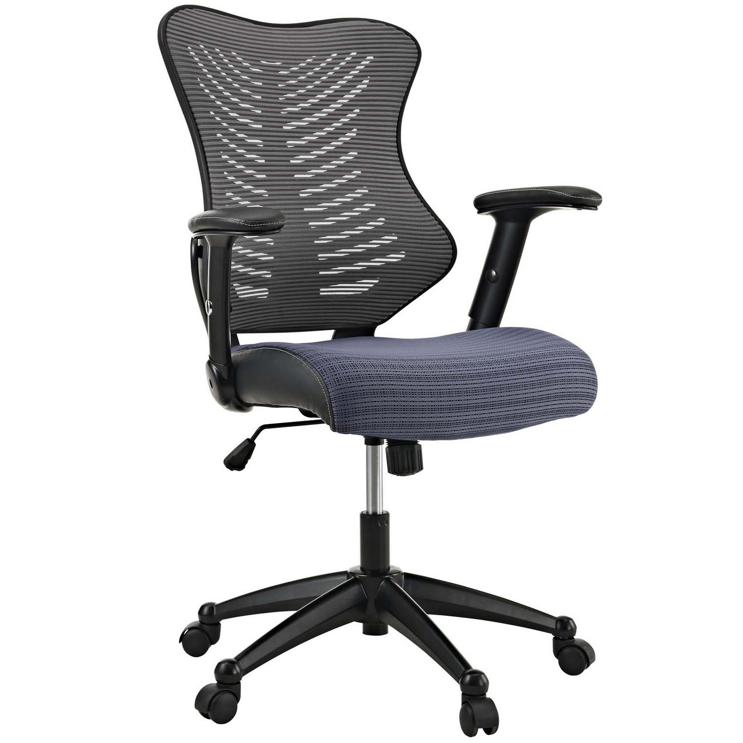 Modway Clutch Office Chair - Gray