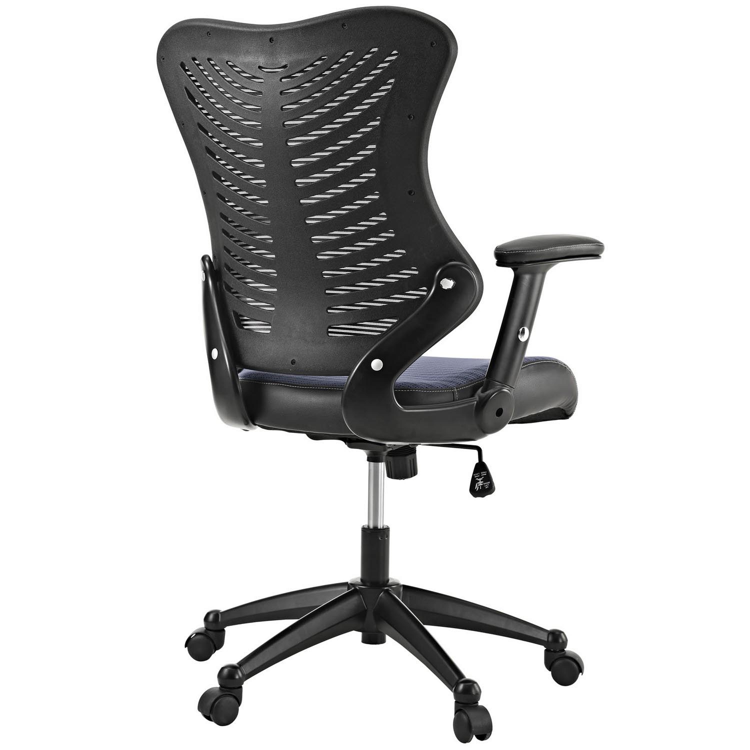 Modway Clutch Office Chair - Gray