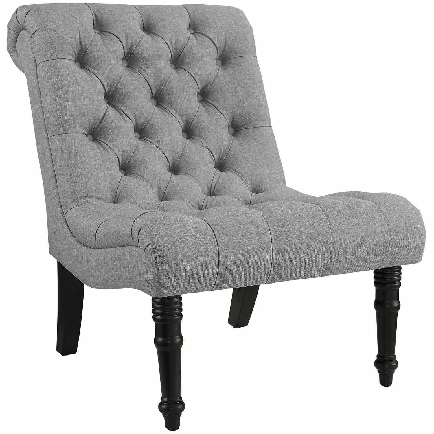 Modway Navigate Fabric Lounge Chair - Light Gray