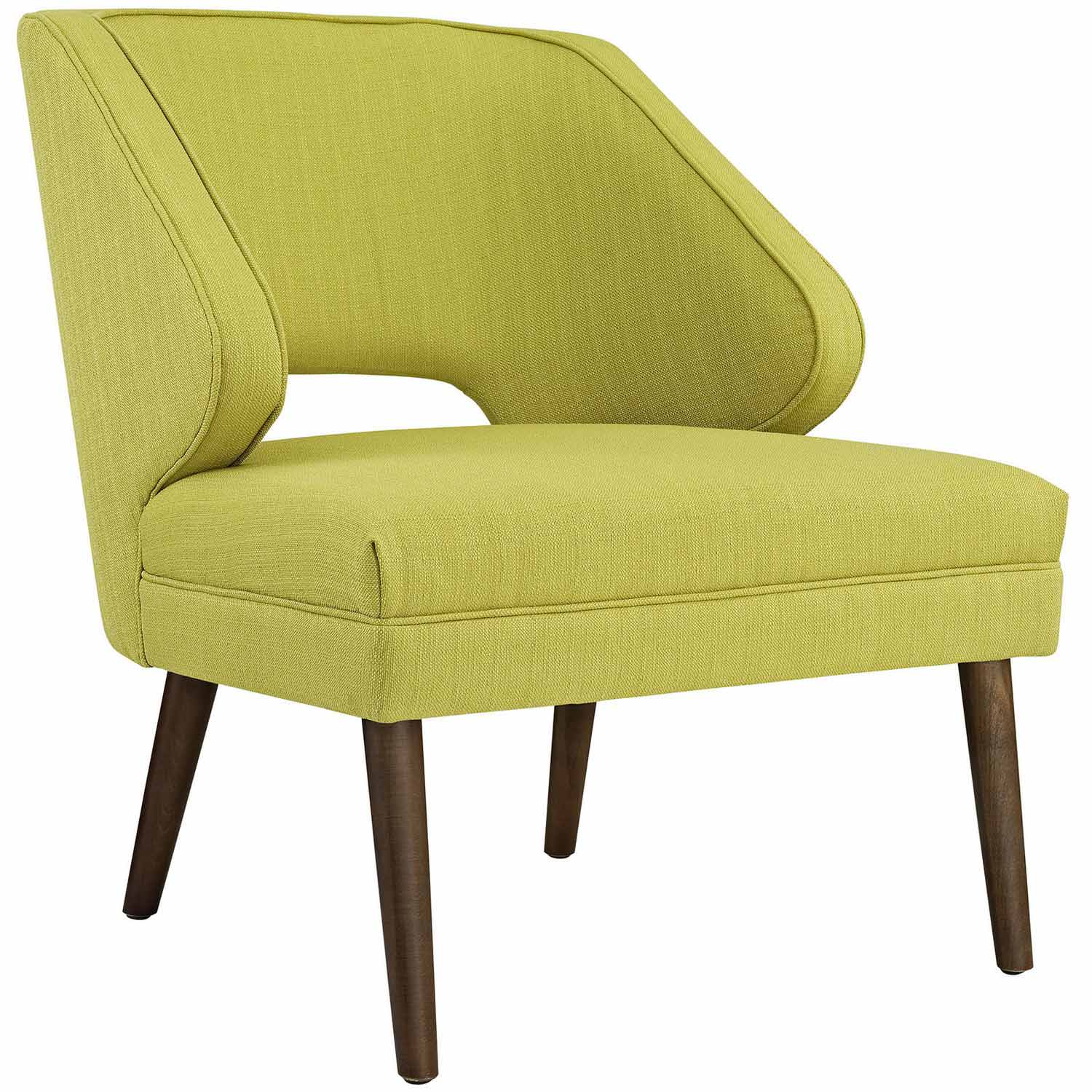 Modway Dock Fabric Arm Chair - Wheatgrass