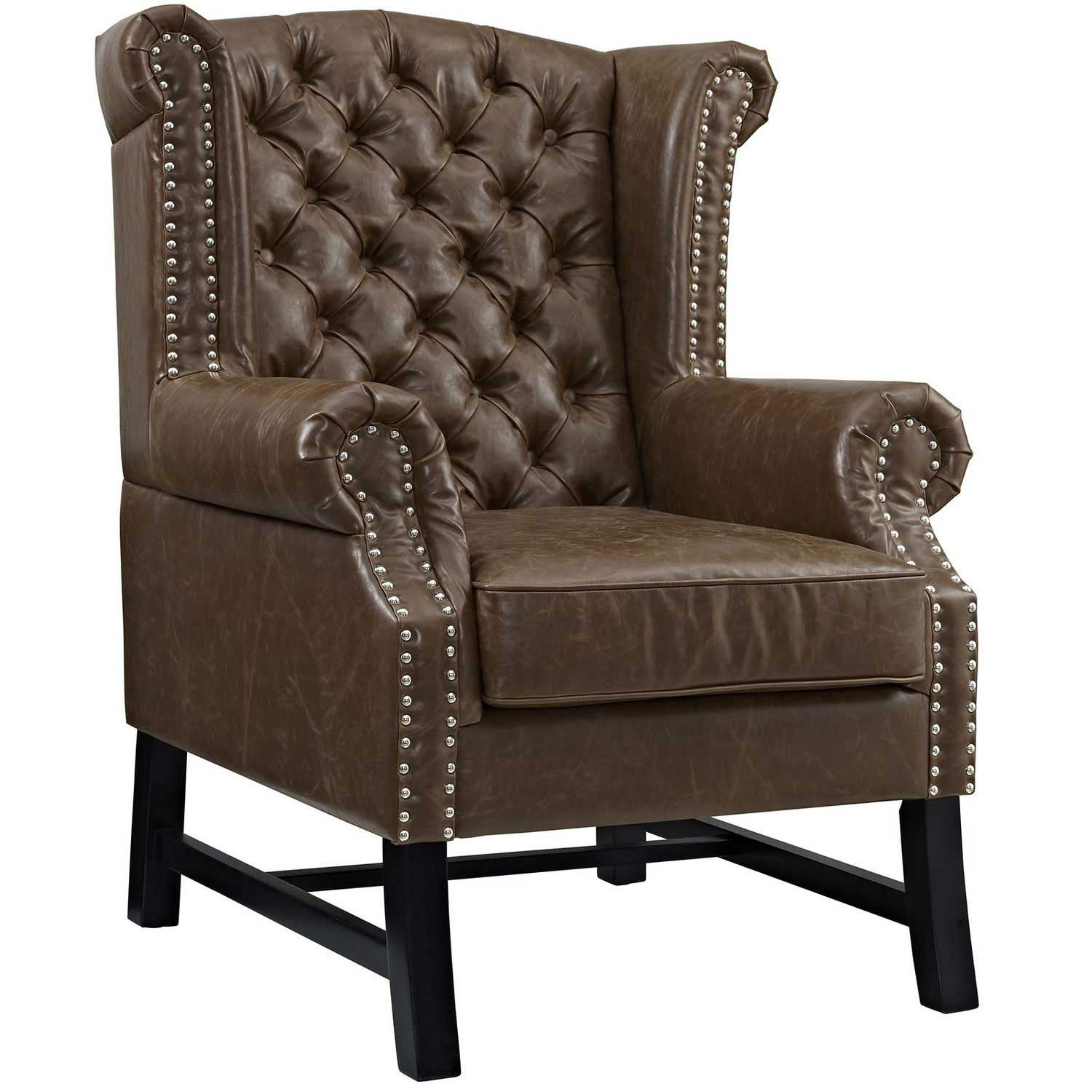 Modway Steer Arm Chair - Brown