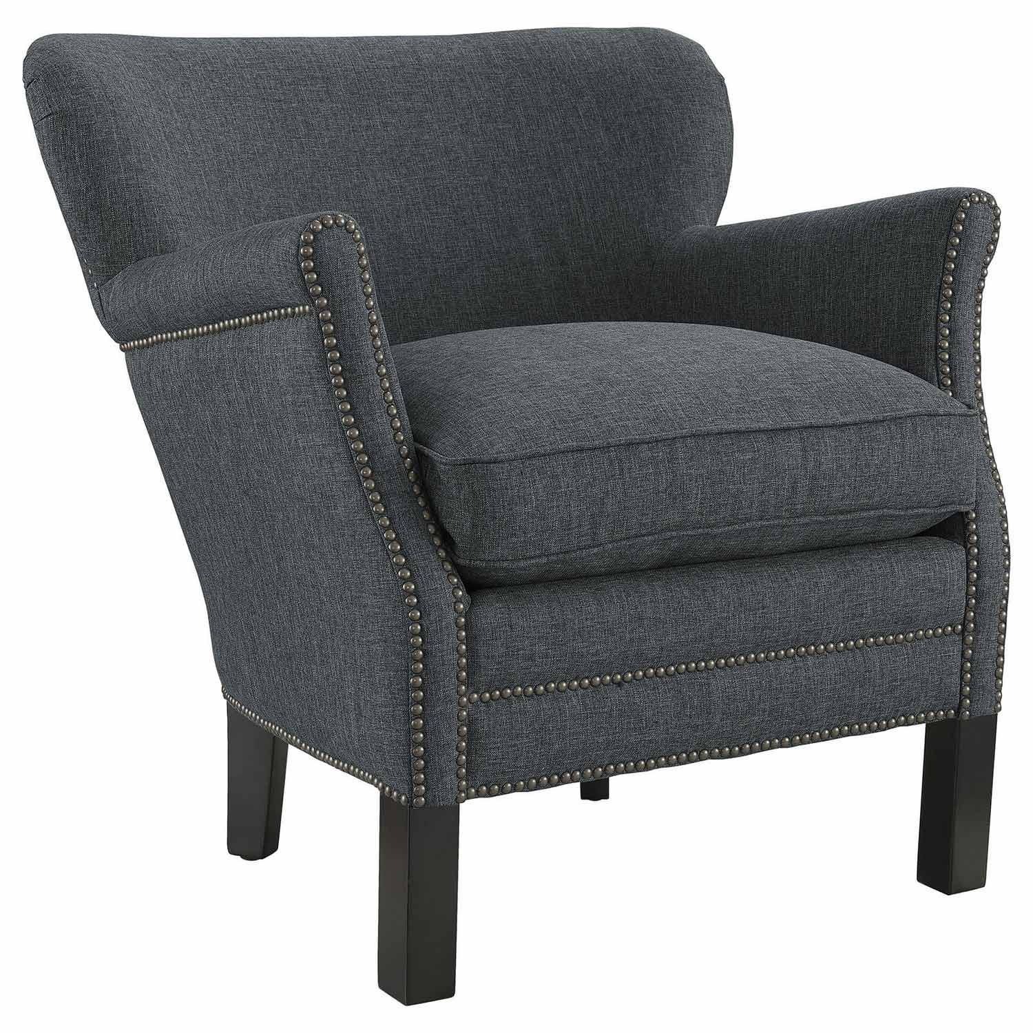 Modway Key Fabric Arm Chair - Gray