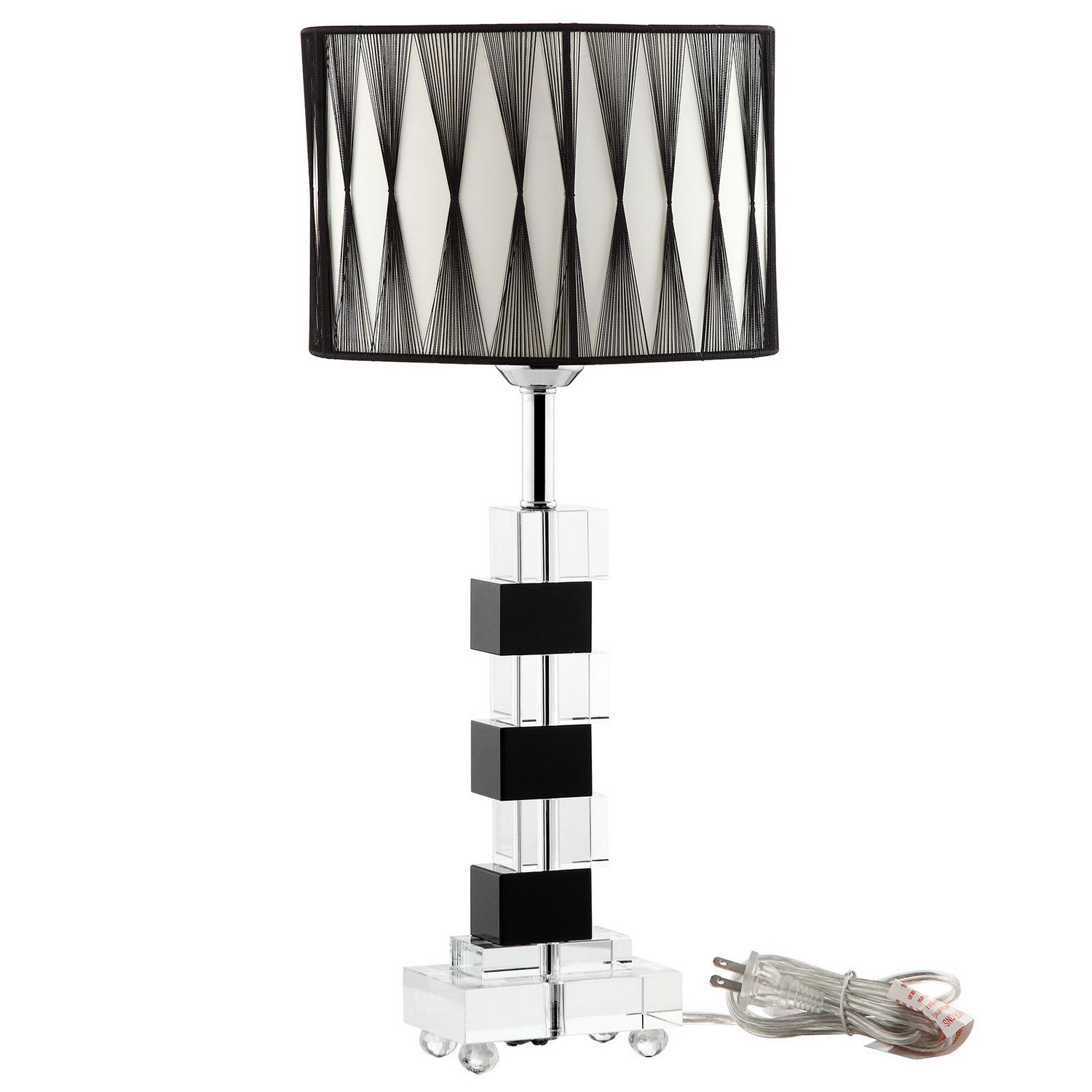 Modway Percussion Table Lamp - Black And White
