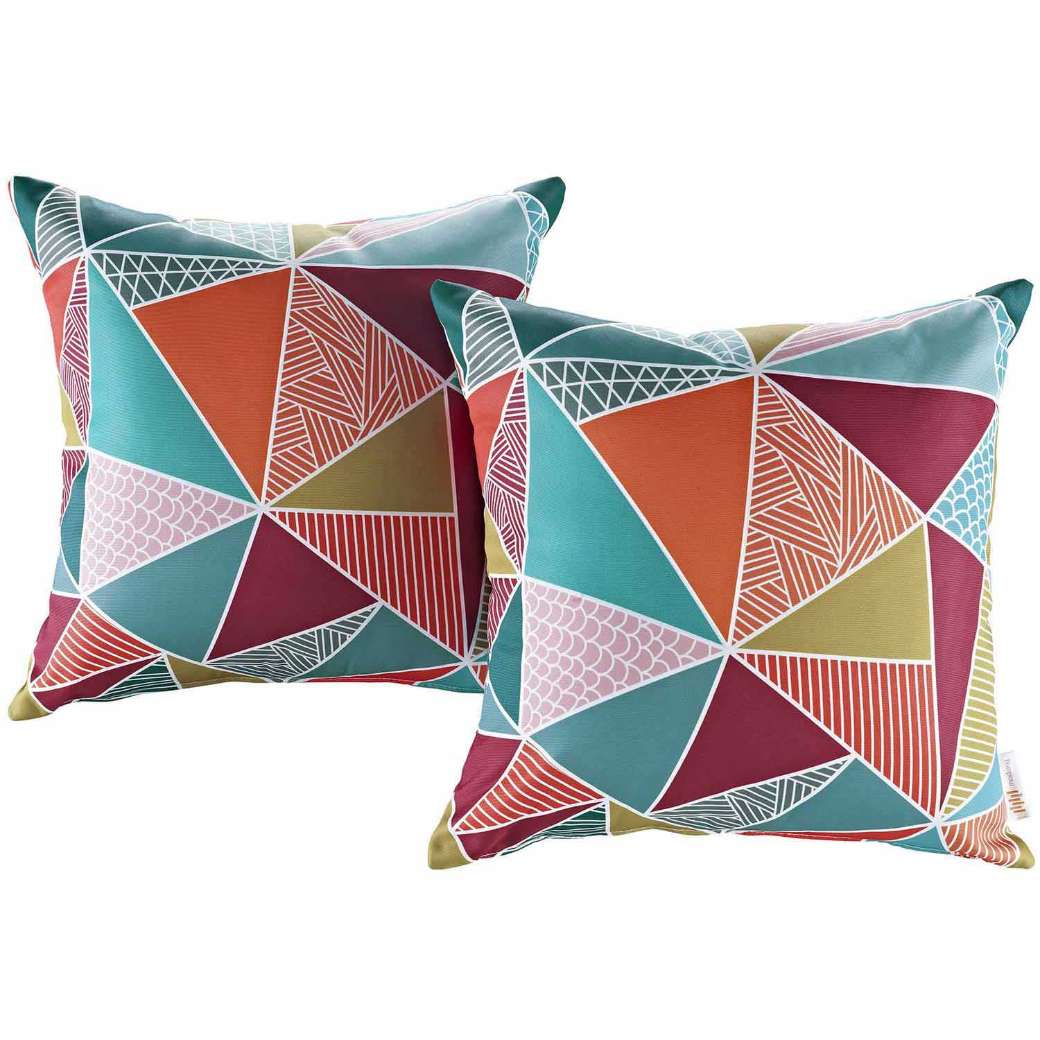 Modway Modway Two Piece Outdoor Patio Pillow Set - Mosaic