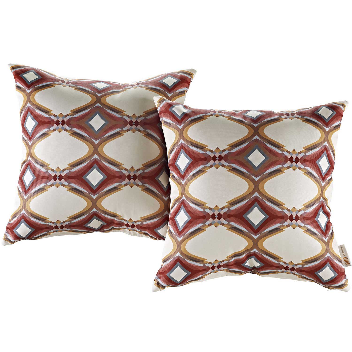 Modway Modway Two Piece Outdoor Patio Pillow Set - Repeat