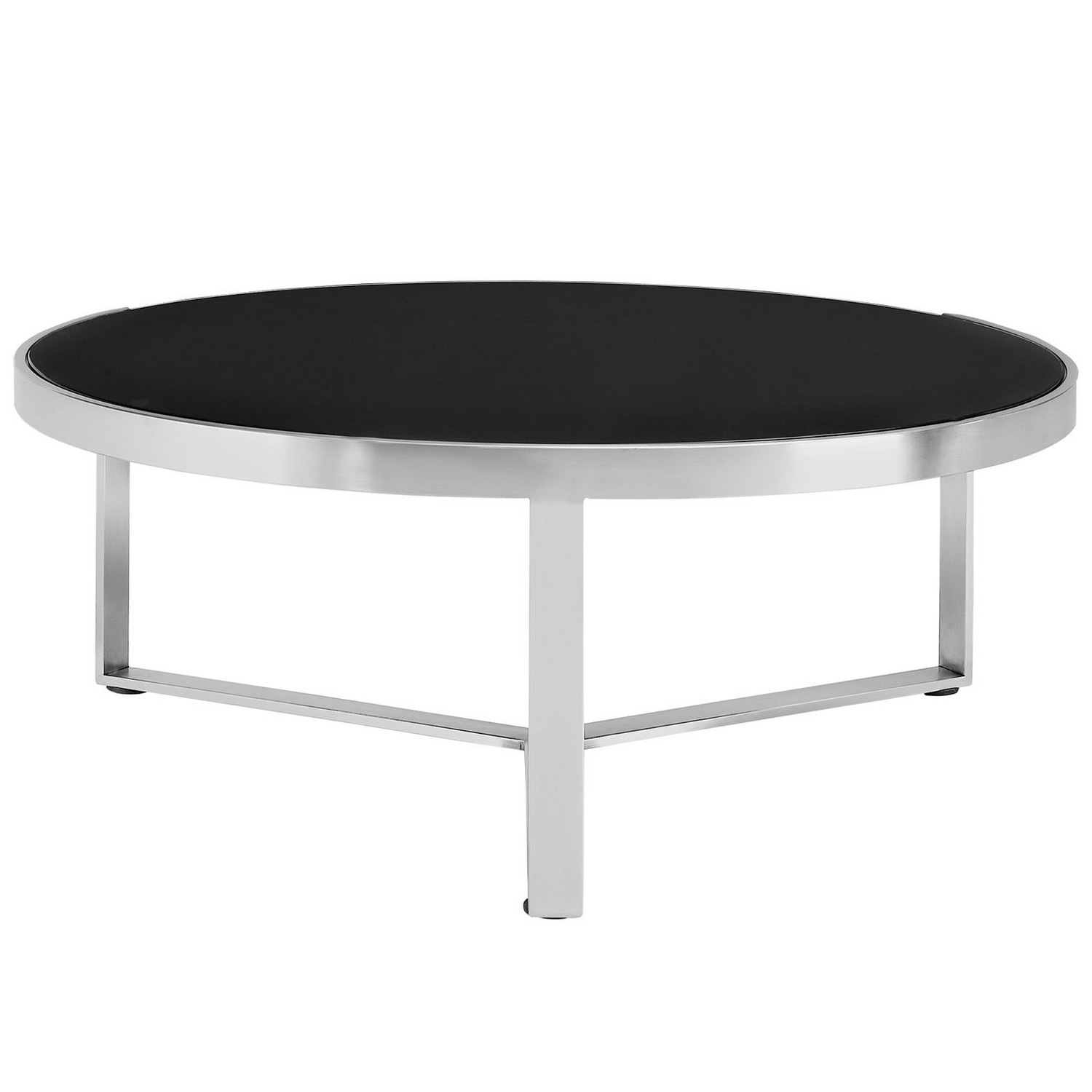 Modway Disk Coffee Table - Black