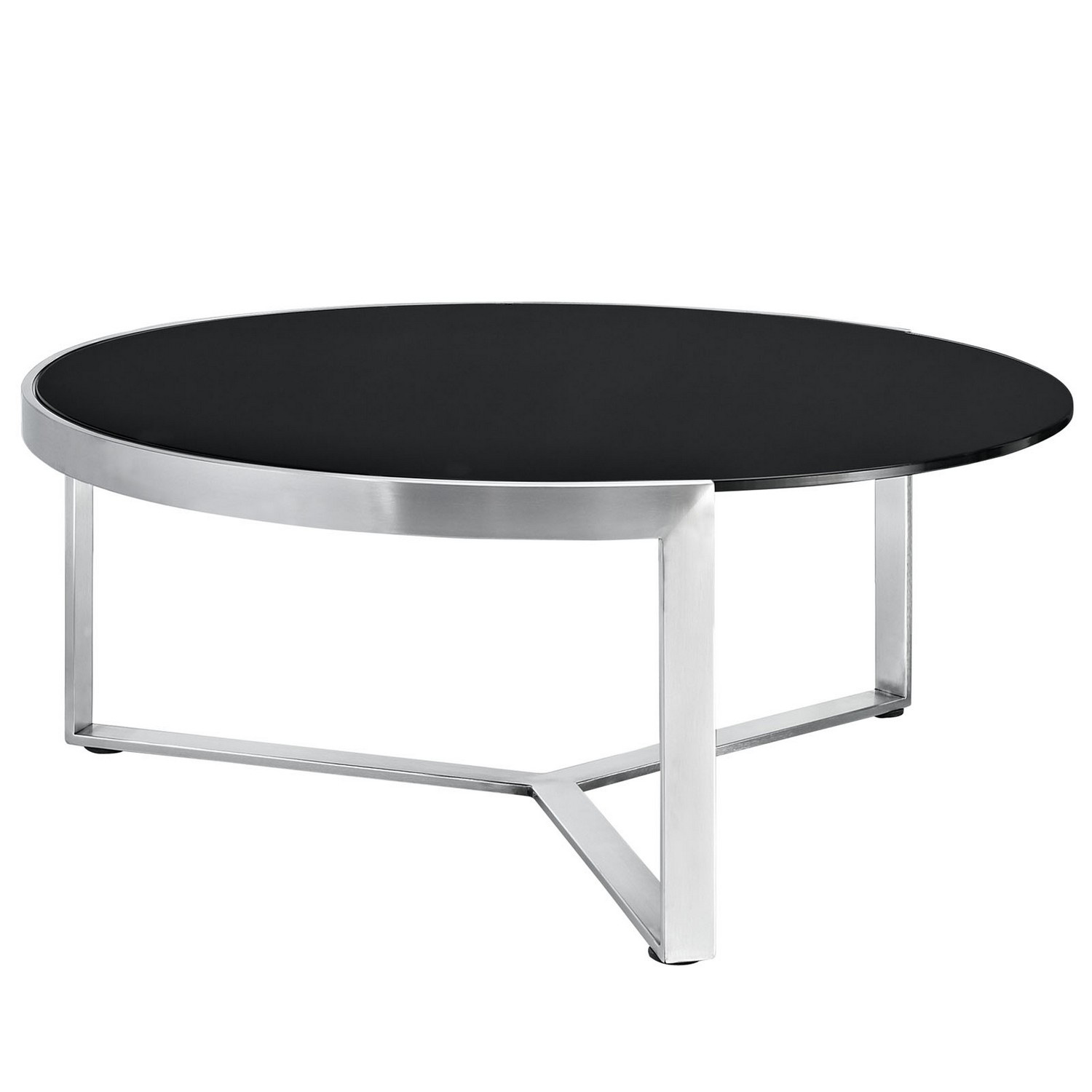 Modway Disk Coffee Table - Black