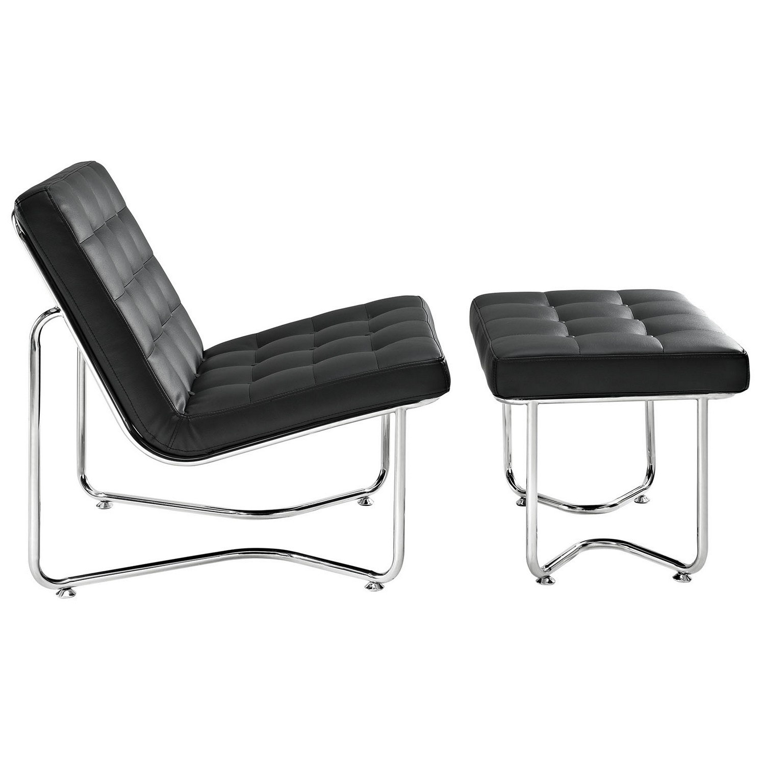 Modway Gibraltar Lounge Chair - Black