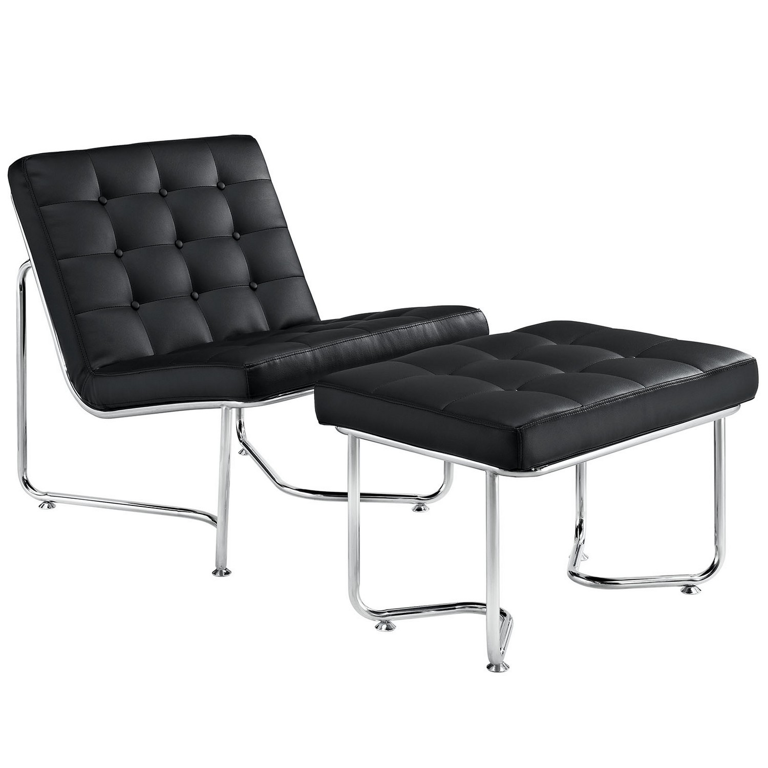 Modway Gibraltar Lounge Chair - Black