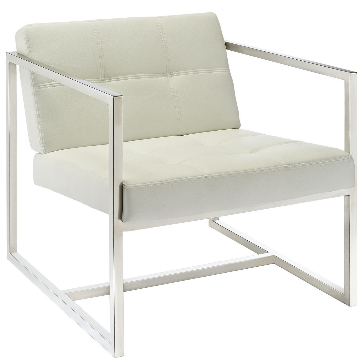 Modway Hover Lounge Chair - White