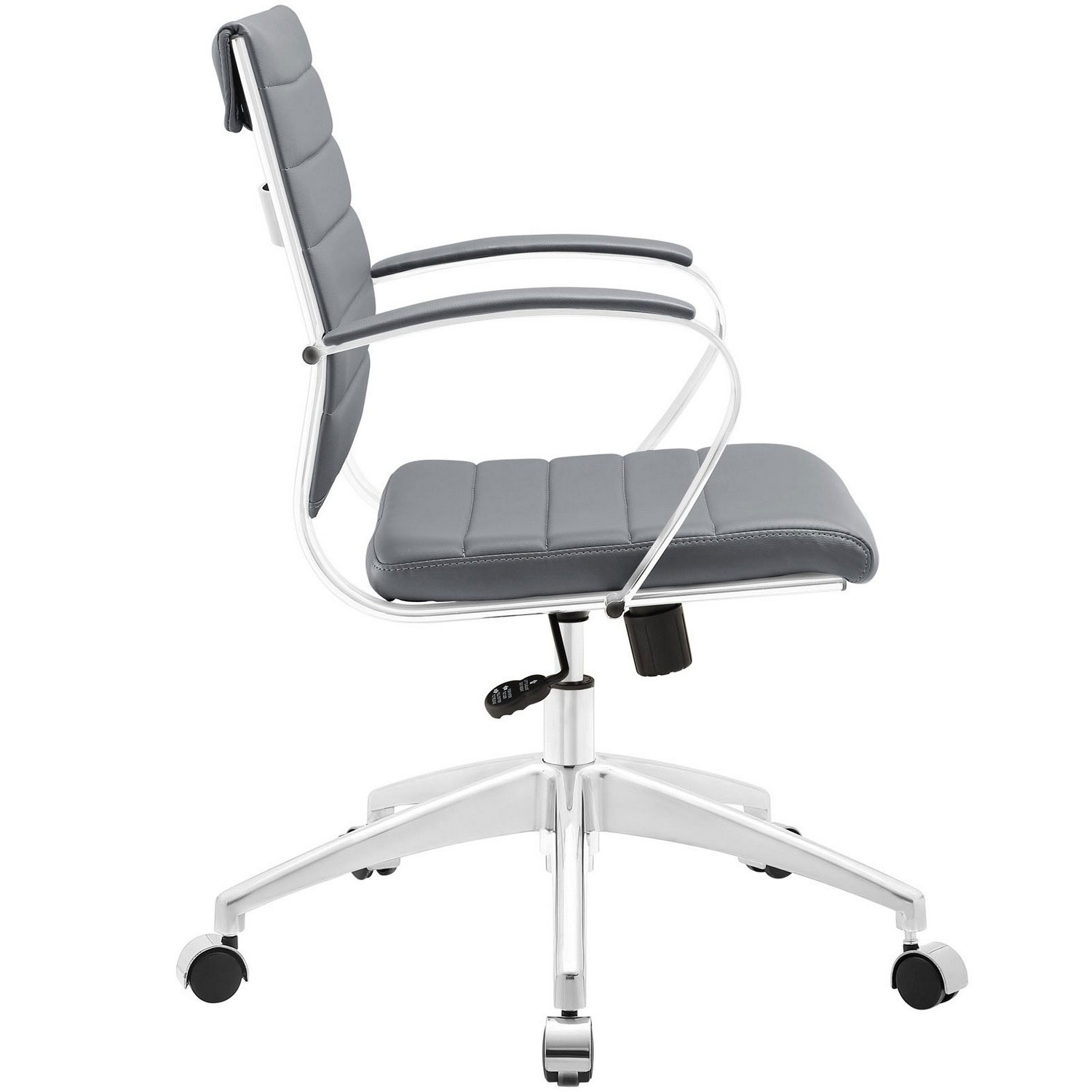 Modway Jive Mid Back Office Chair - Gray