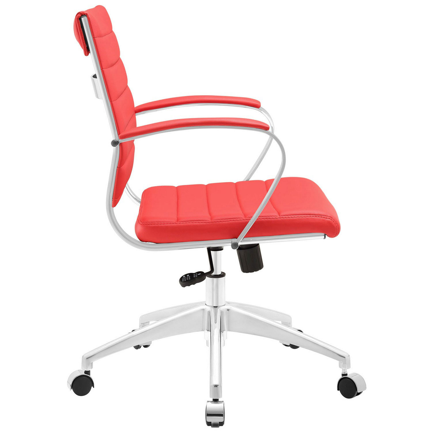 Modway Jive Mid Back Office Chair - Red