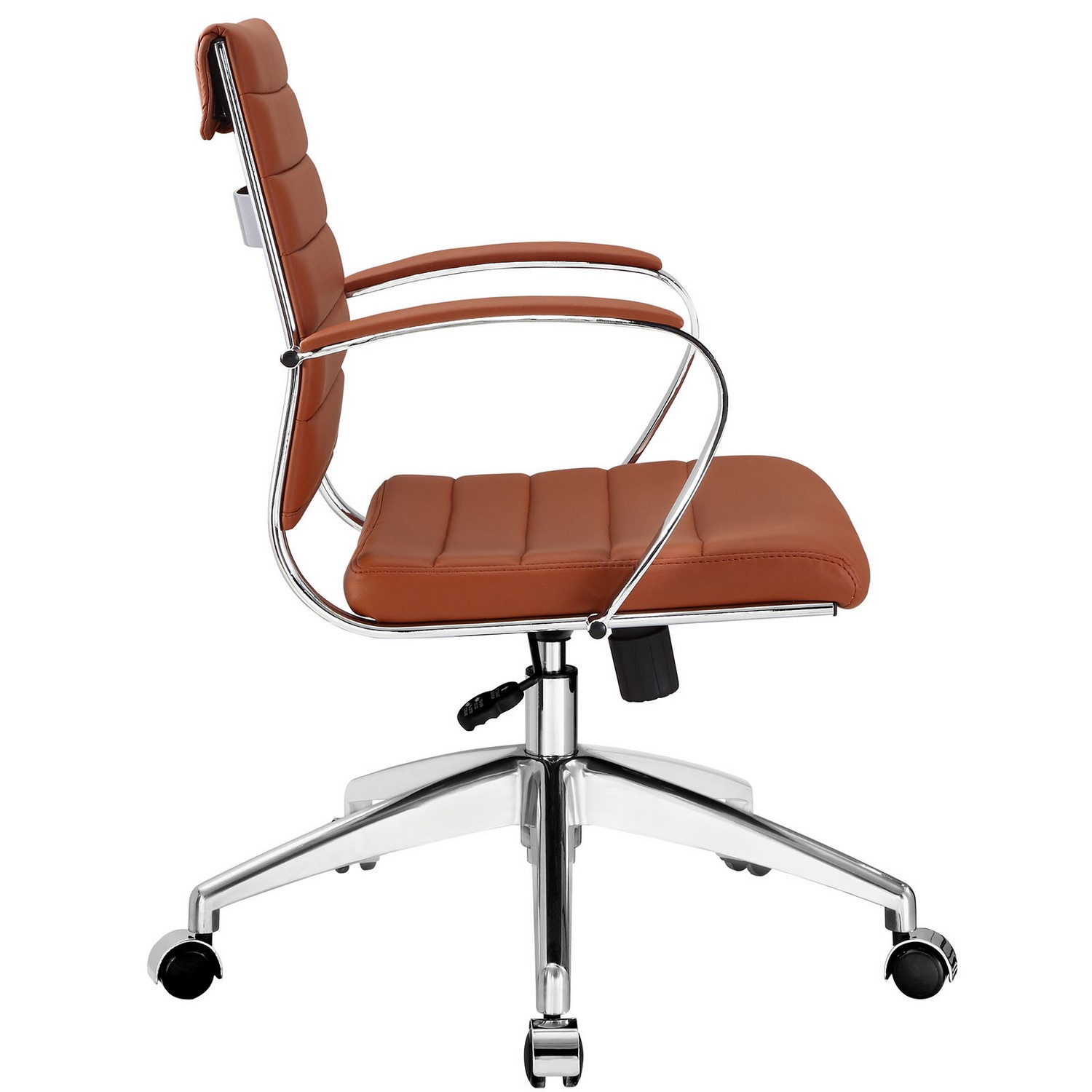 Modway Jive Mid Back Office Chair - Terracotta