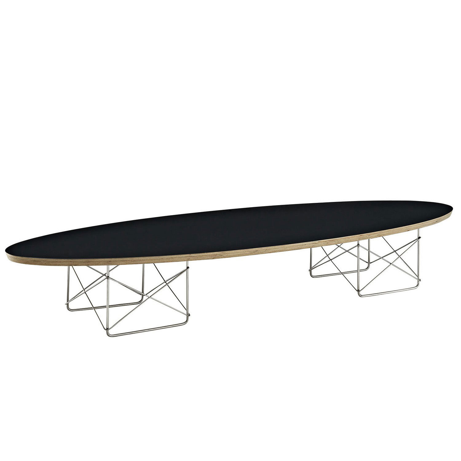 Modway Surfboard Coffee Table - Black