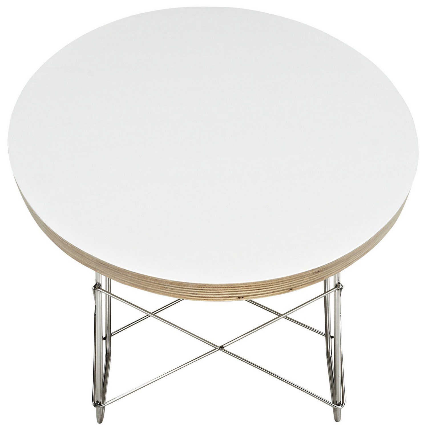 Modway Surfboard Coffee Table - White