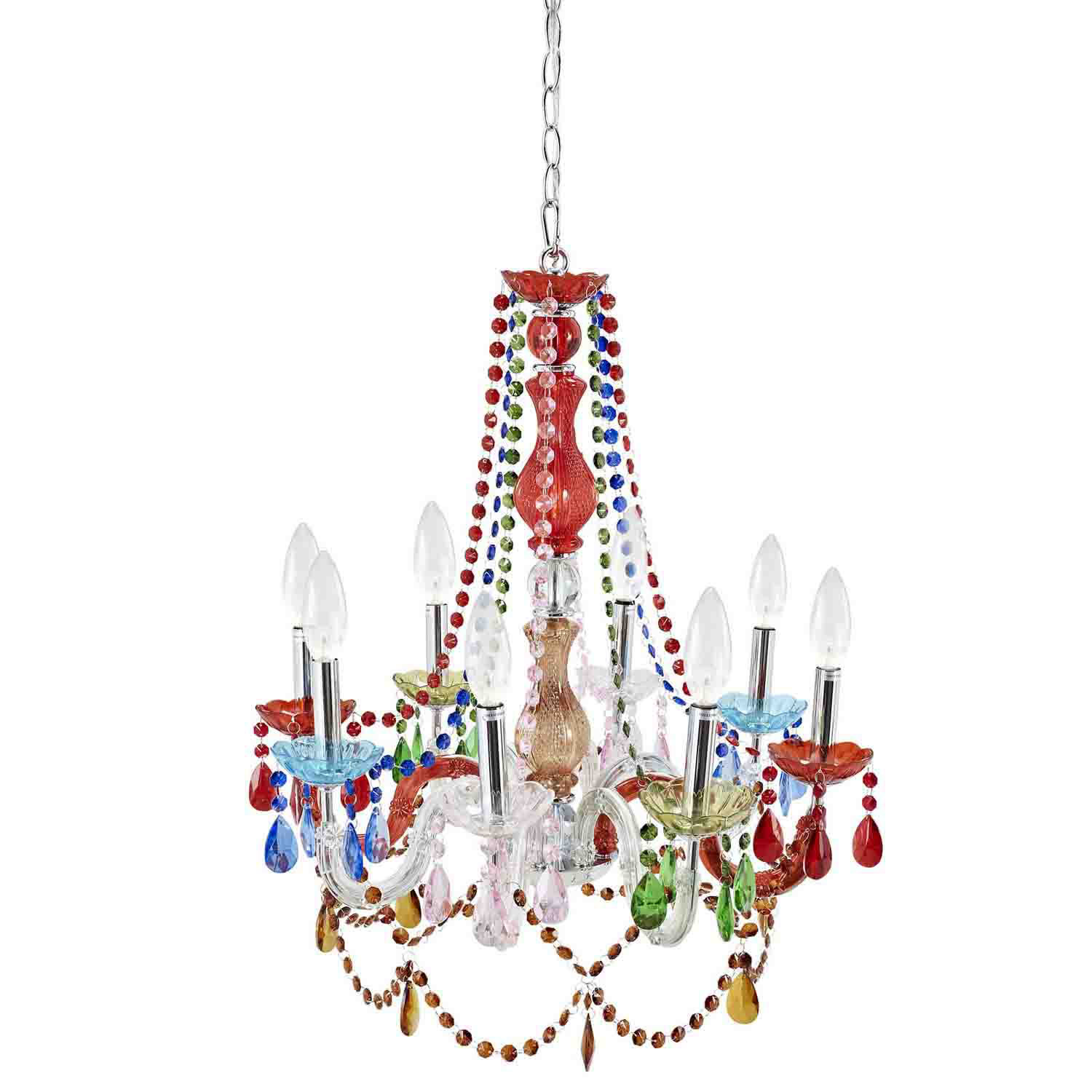 Modway Palace Acrylic Chandelier - Multicolored