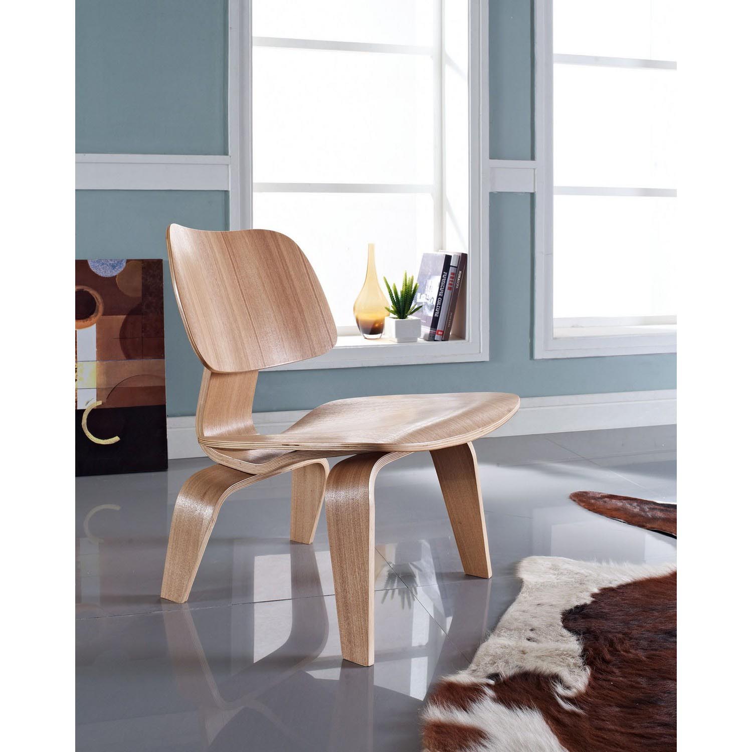 Modway Fathom Lounge Chair - Natural