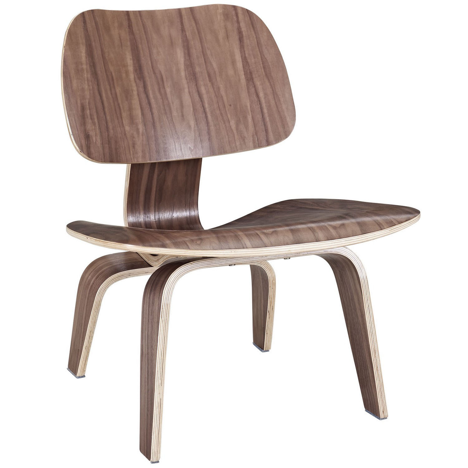 Modway Fathom Lounge Chair - Walnut