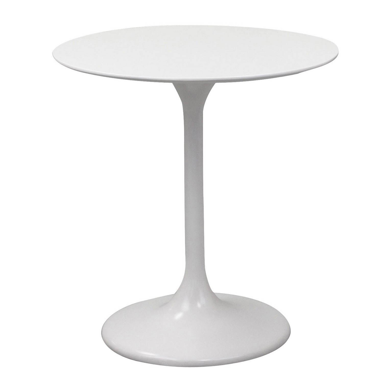Modway Lippa 28 Fiberglass Side Table - White