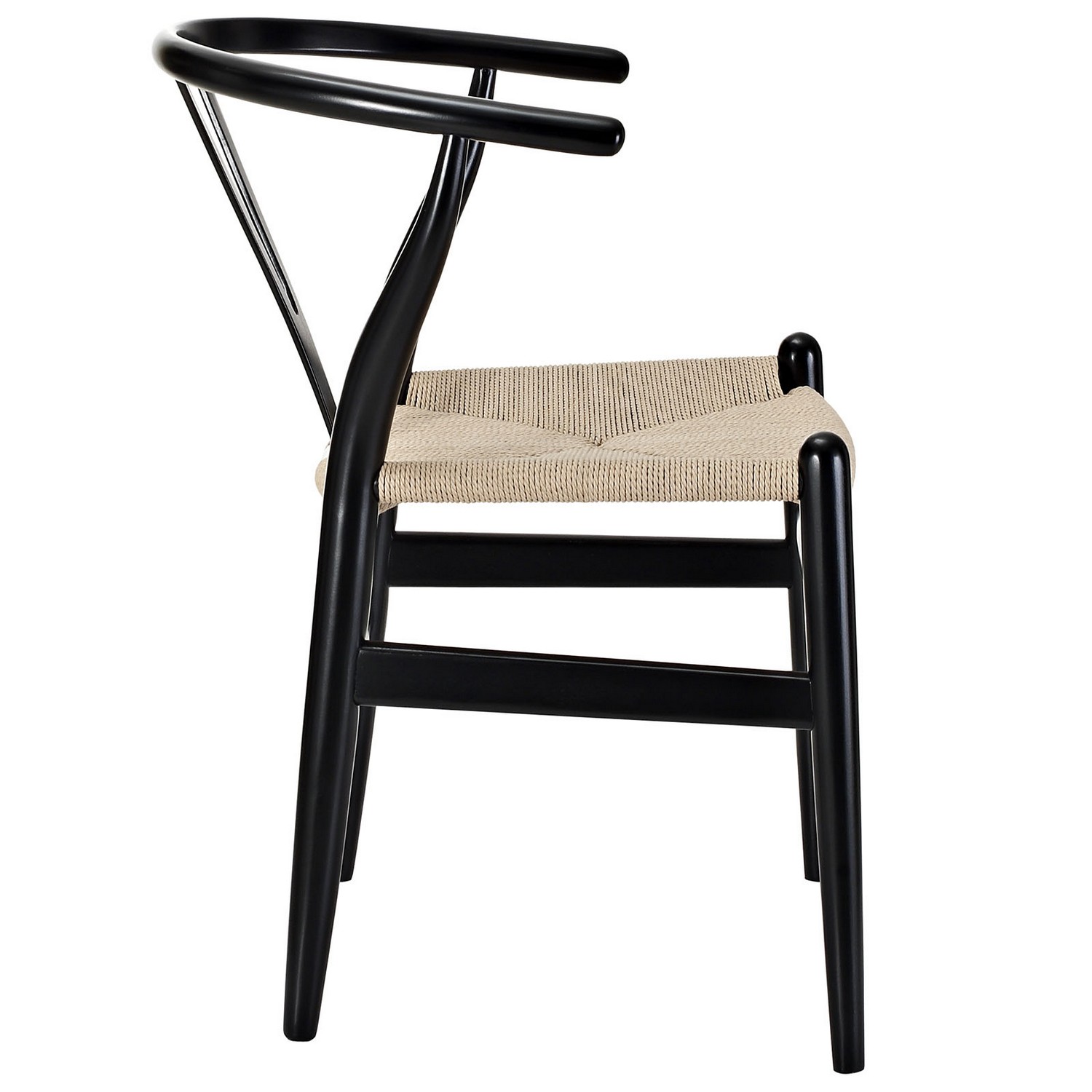 Modway Amish Dining Wood Armchair - Black