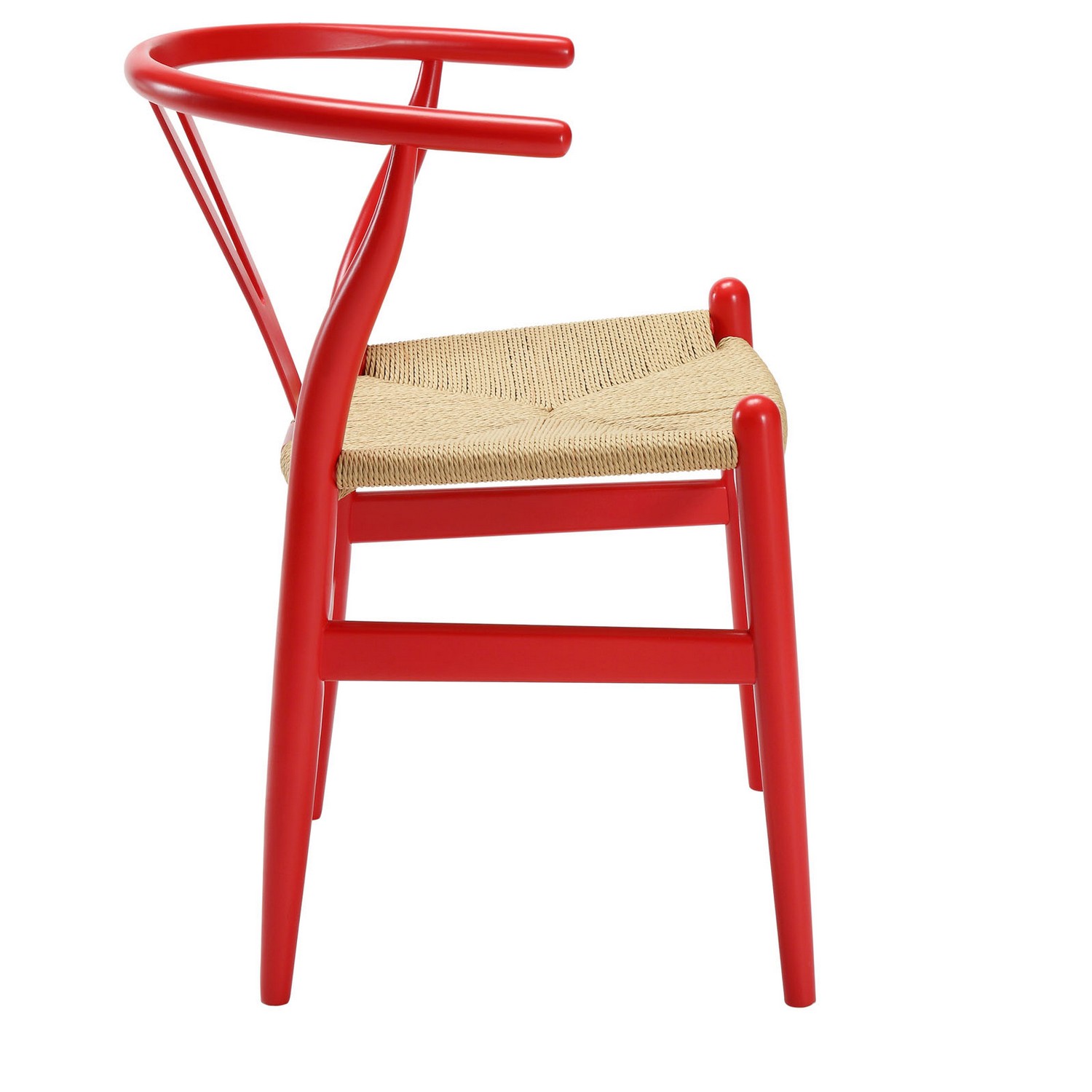 Modway Amish Dining Wood Armchair - Red