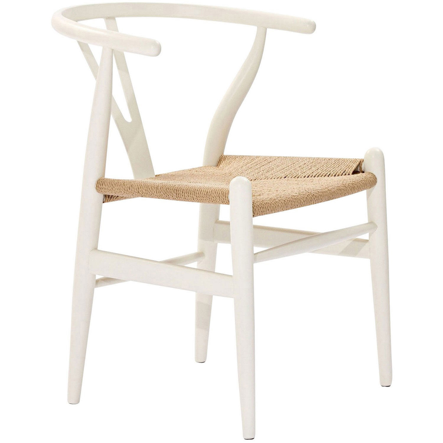 Modway Amish Dining Wood Armchair - White
