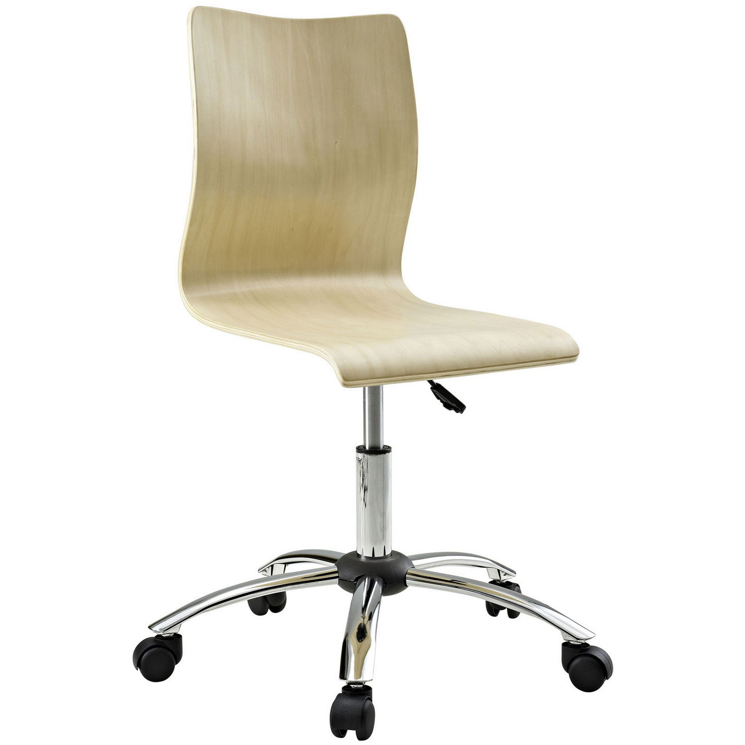 Modway Fashion Armless Office Chair - Natural