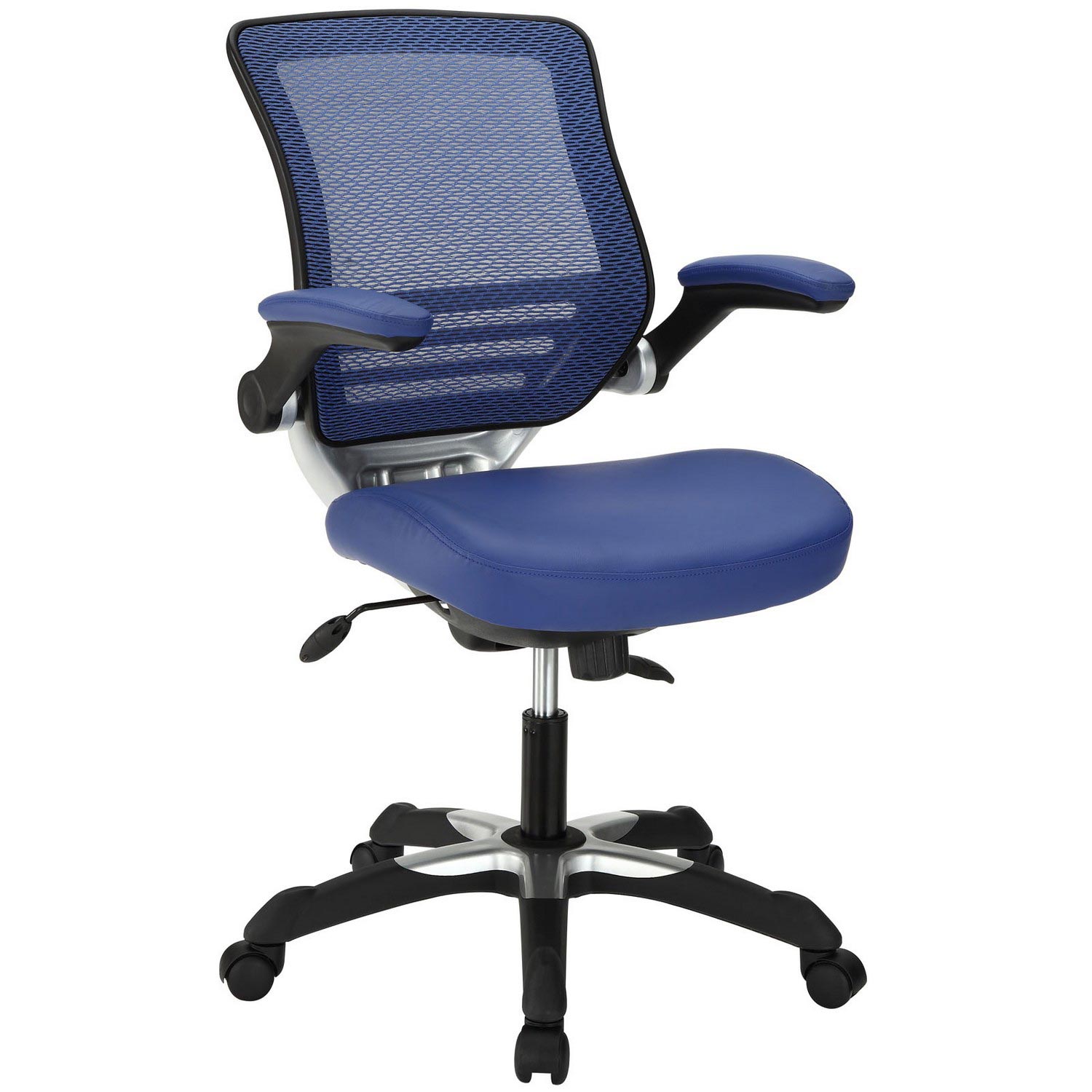 Modway Edge Vinyl Office Chair - Blue
