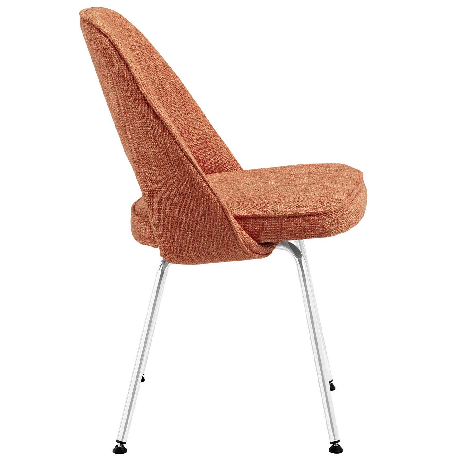 Modway Cordelia Dining Fabric Side Chair - Orange