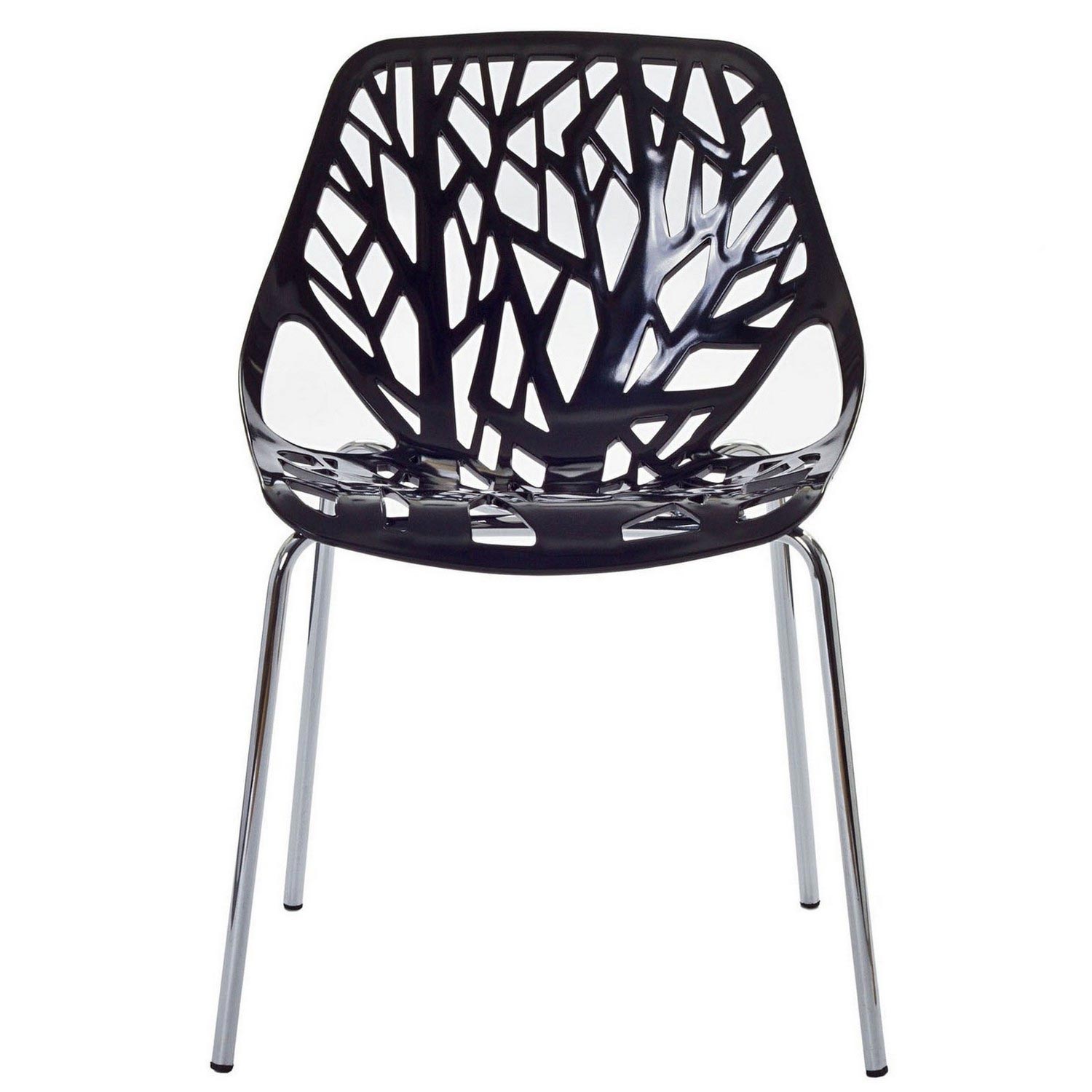 Modway Stencil Dining Side Chair - Black