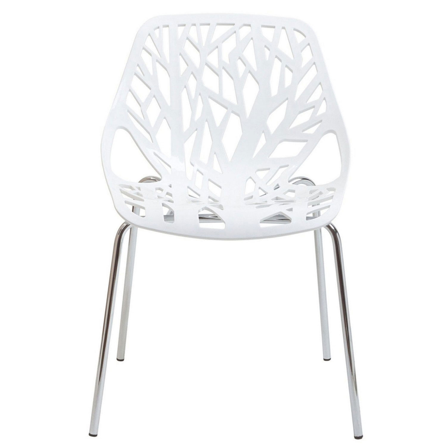 Modway Stencil Dining Side Chair - White