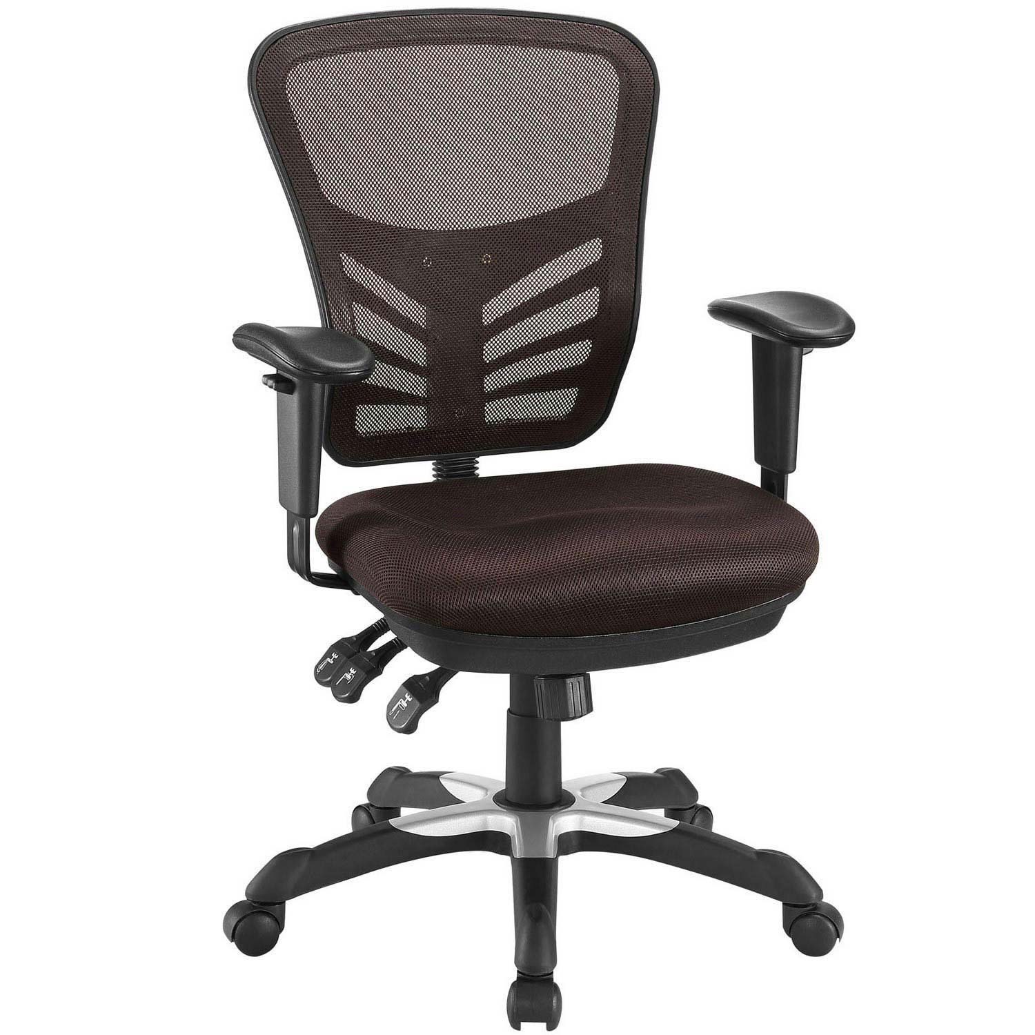 Modway Articulate Mesh Office Chair - Brown