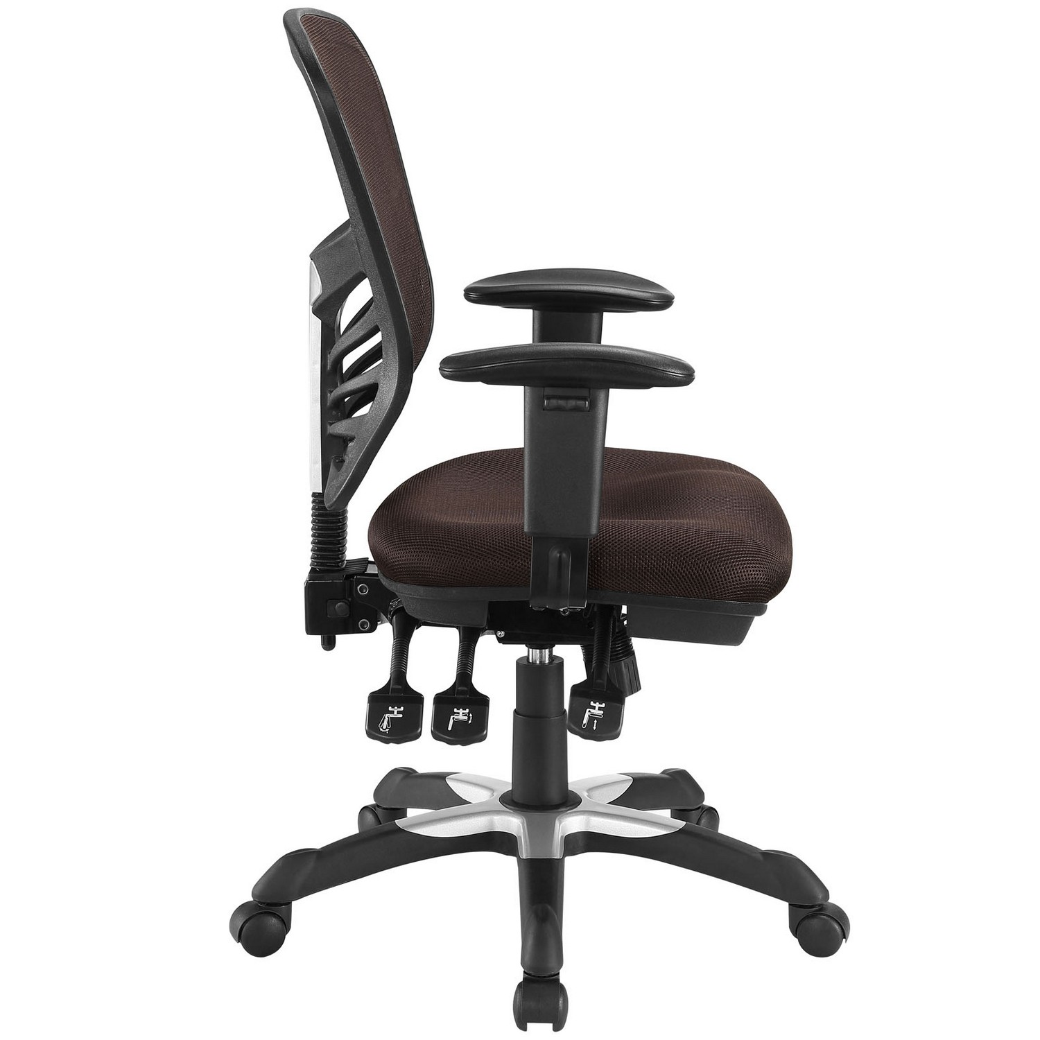 Modway Articulate Mesh Office Chair - Brown