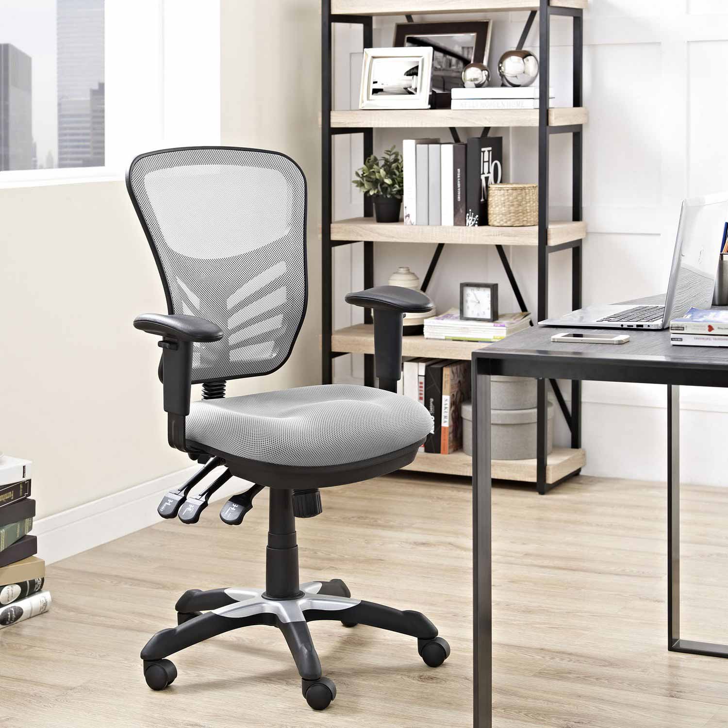 Modway Articulate Mesh Office Chair - Gray
