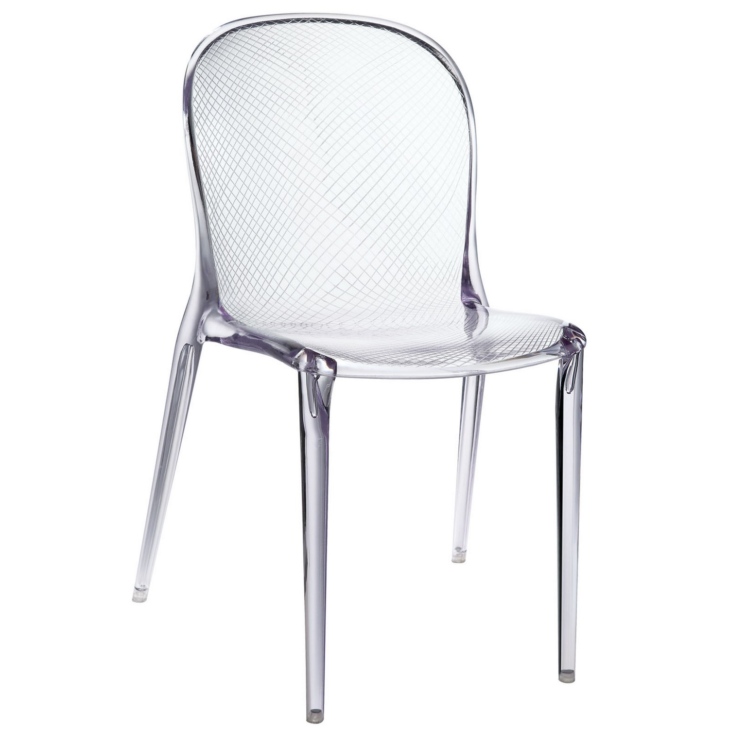 Modway Scape Dining Side Chair - Clear
