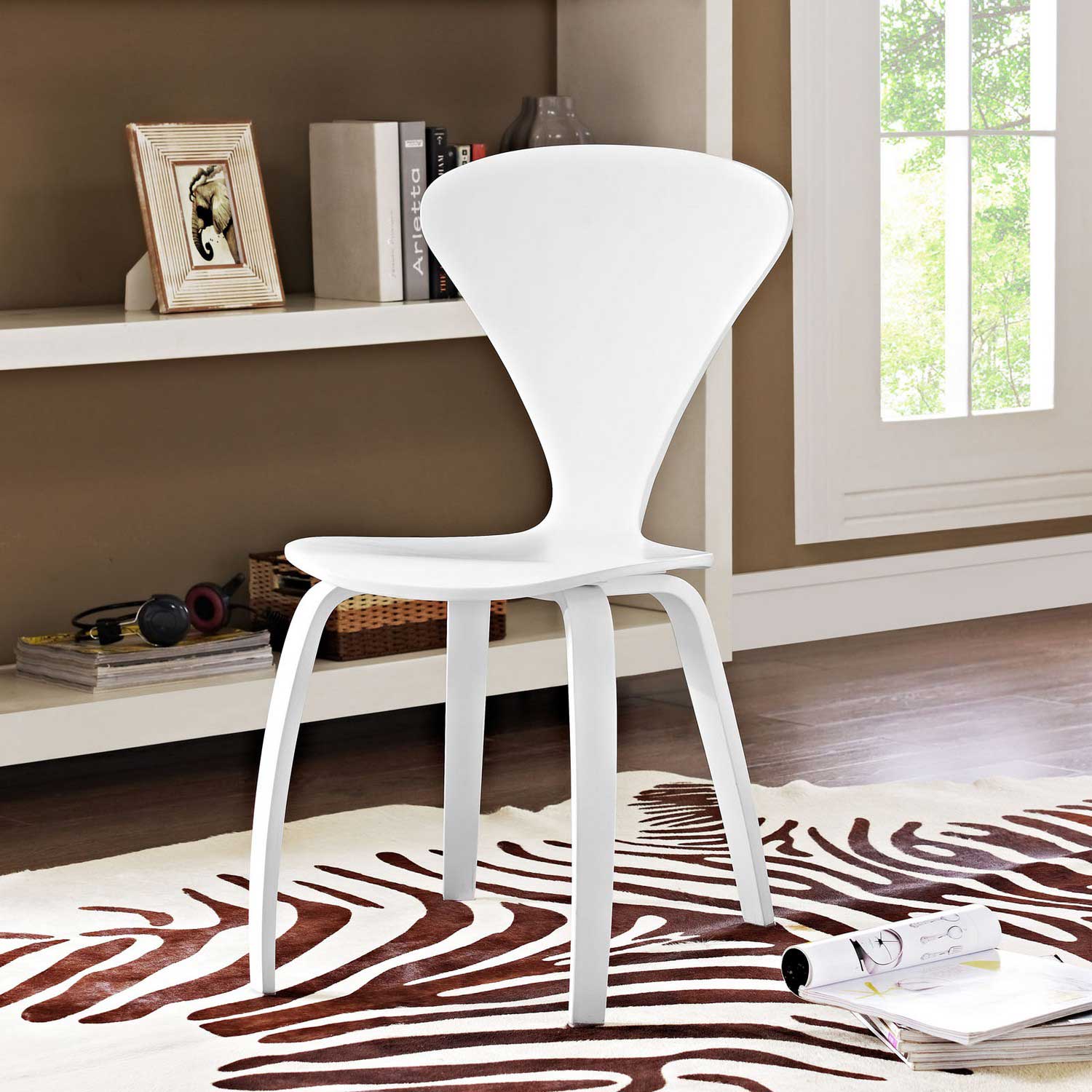 Modway Vortex Dining Side Chair - White