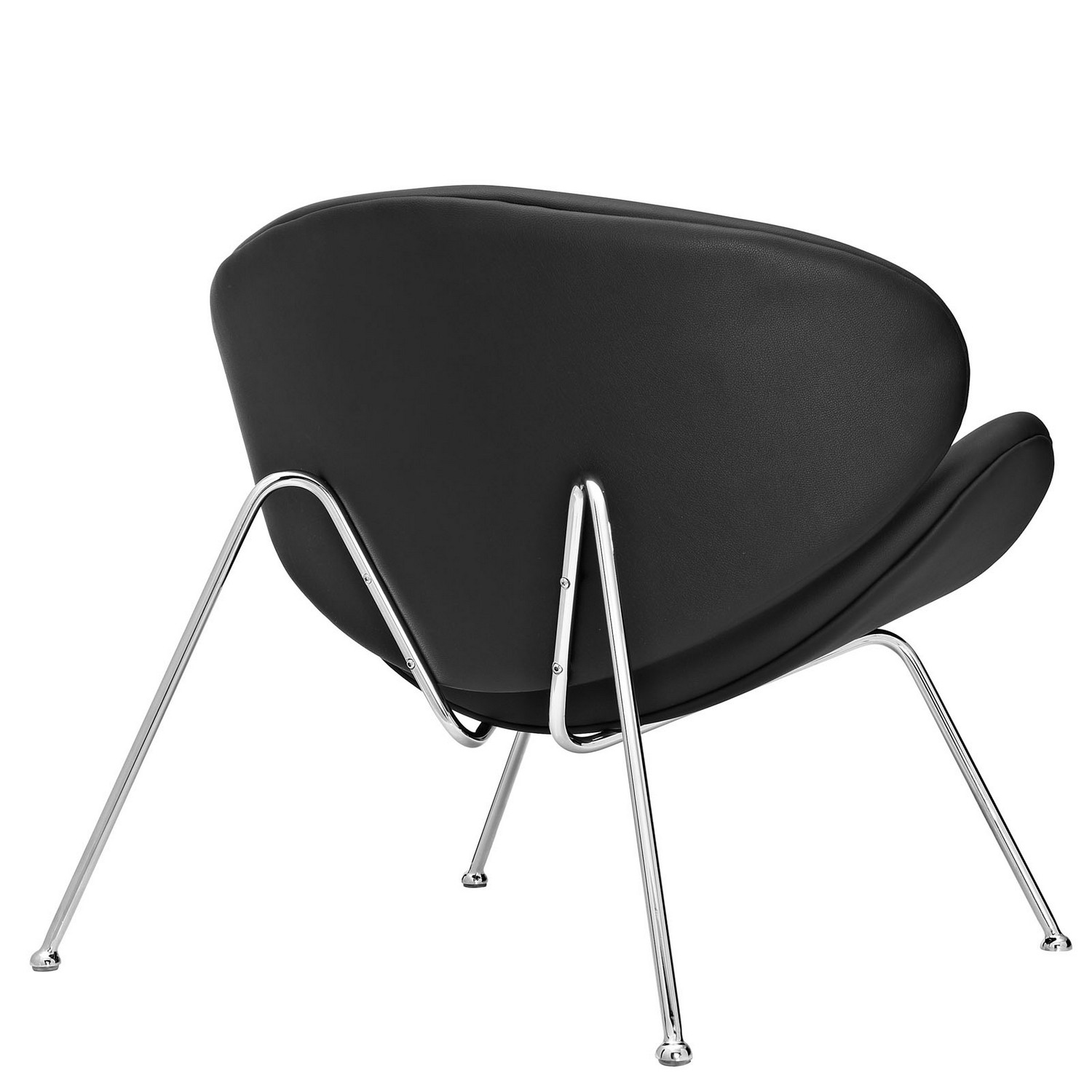 Modway Nutshell Lounge Chair - Black